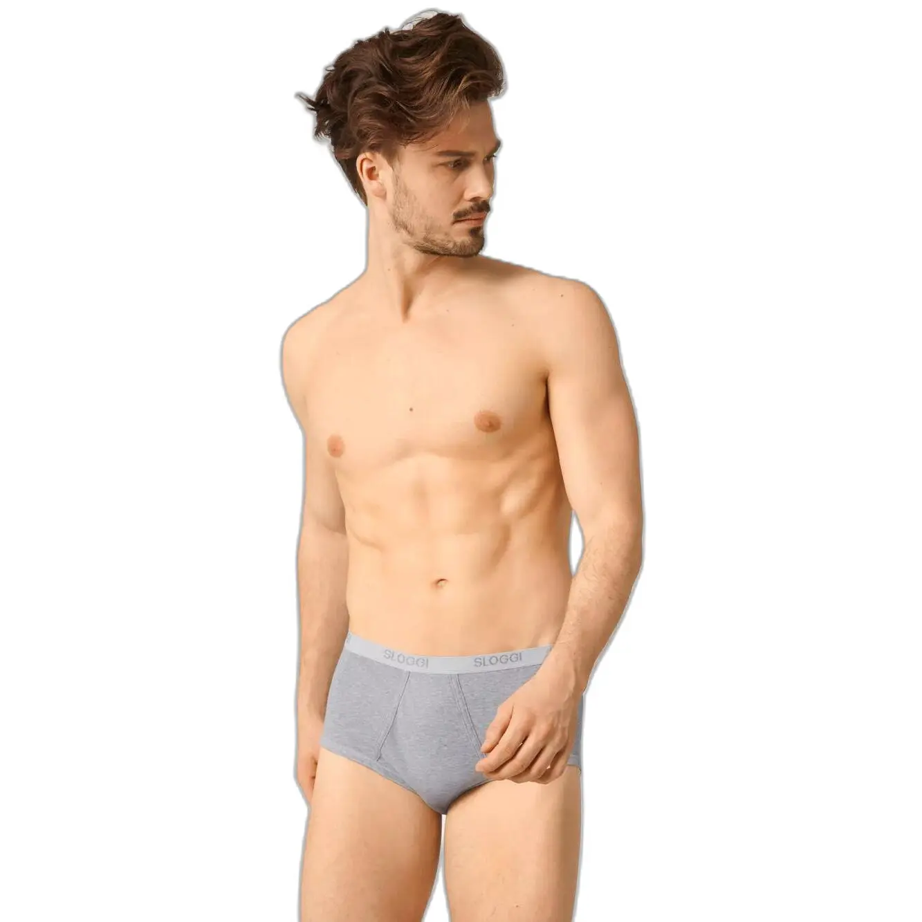 7610604967635 - sloggi - Herren Maxi - Grey 4 - sloggi Men Basic - Unterwäsche für Männer