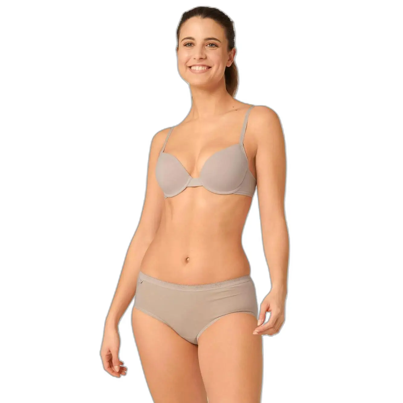 7610604011208 - sloggi - Midi - Beige 50 - sloggi Basic+ - Unterwäsche für Frauen