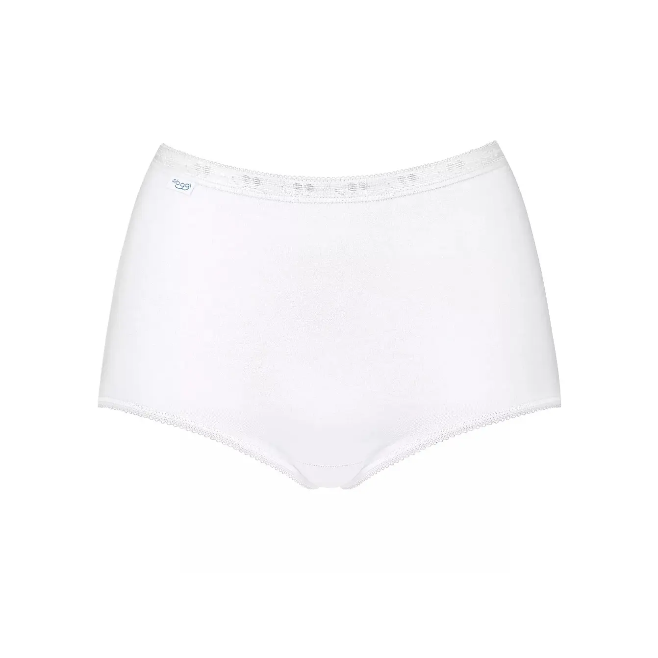7610604678234 - sloggi Basic + Maxislip 3er Pack hoher Bund flache Nähte für Damen weiß 50