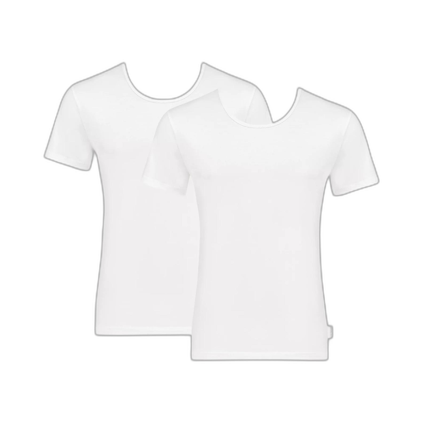 7611358604852 - sloggi - Shirt mit kurzem Arm - White 6 - sloggi Men   - Unterwäsche für Männer