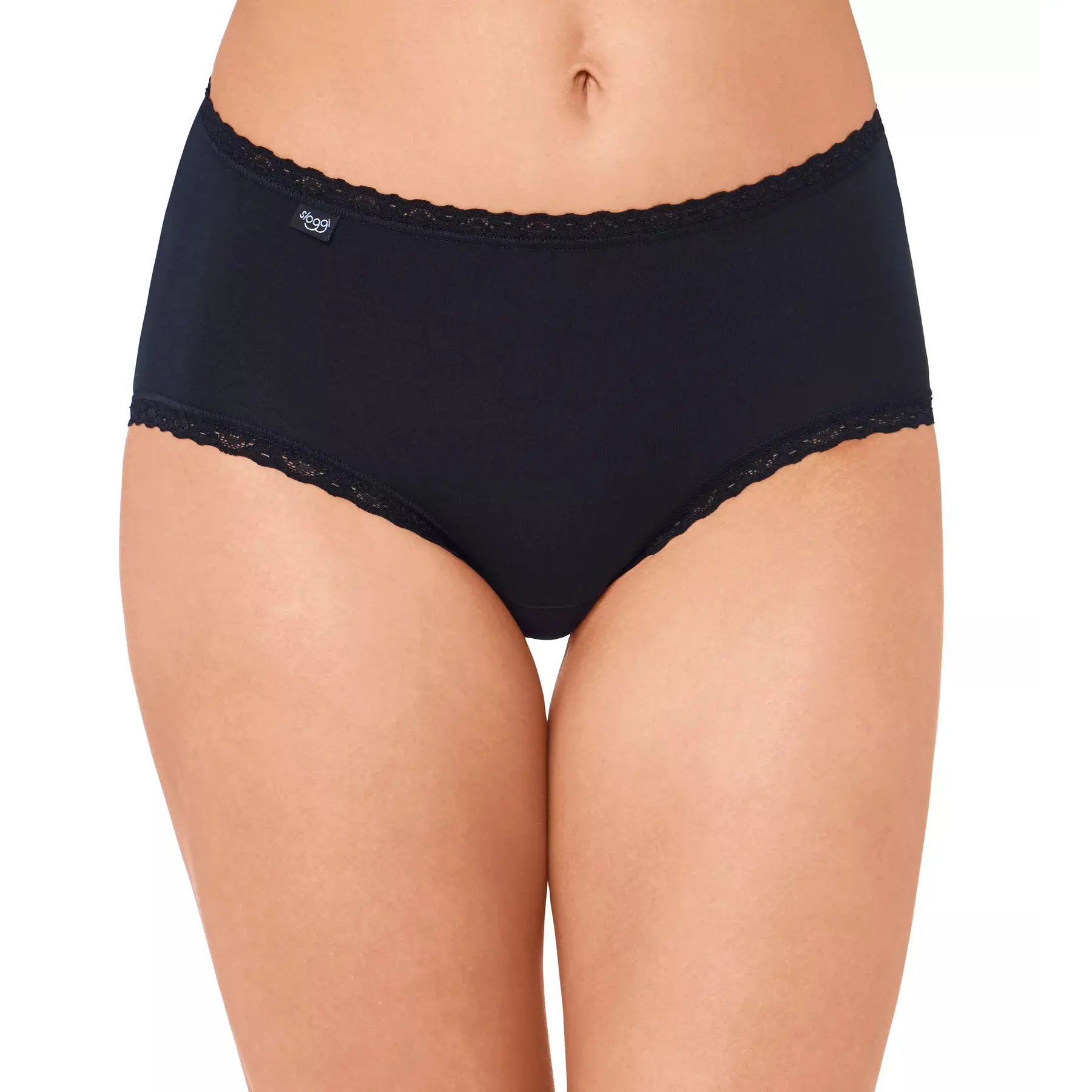 7613112894189 - sloggi - Midi - Black 0044 - sloggi   Cotton Lace - Unterwäsche für Frauen 7613112894189 - sloggi - Midi - Black 0044 - sloggi   Cotton Lace - Unterwäsche für Frauen