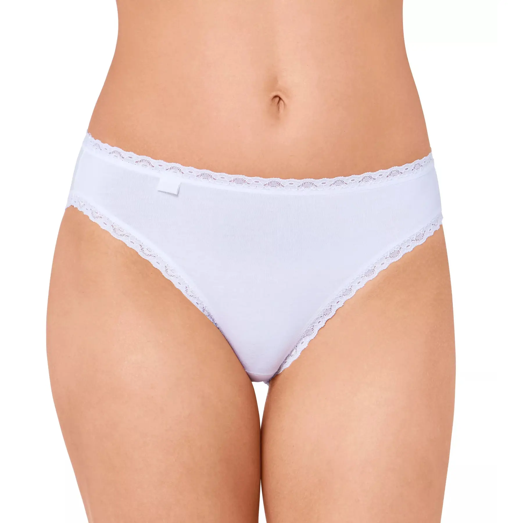 7613112895322 - sloggi - Tai Slip - White 48 - sloggi   Cotton Lace - Unterwäsche für Frauen 7613112895322 - sloggi - Tai Slip - White 48 - sloggi   Cotton Lace - Unterwäsche für Frauen