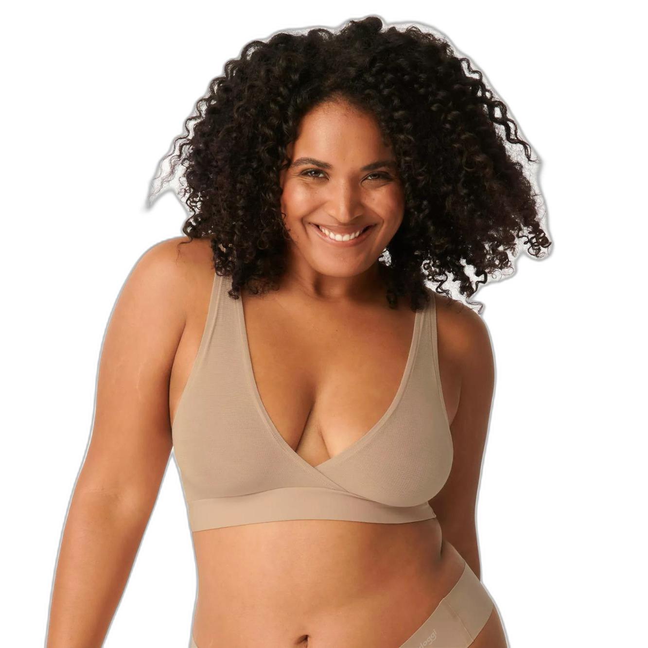 7613112313772 - sloggi - Bralette - Beige One - sloggi Go Allround - Unterwäsche für Frauen