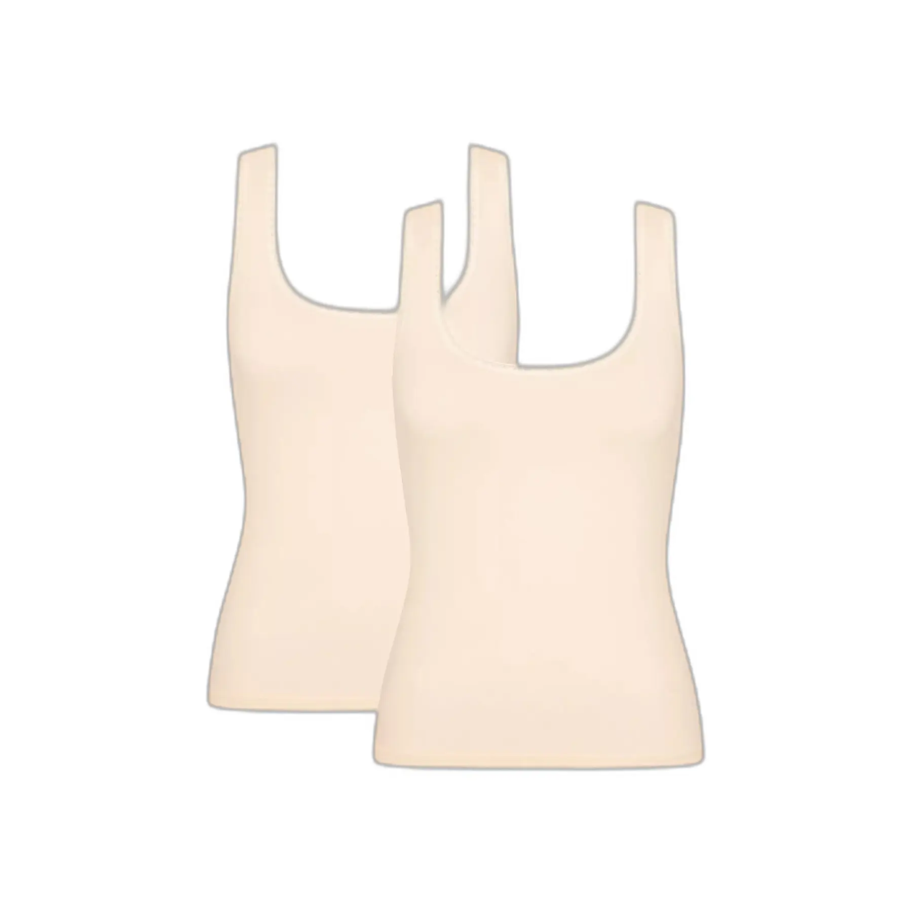 7613137771540 - sloggi - Unterhemd Top - Brown S - sloggi Go - Unterwäsche für Frauen