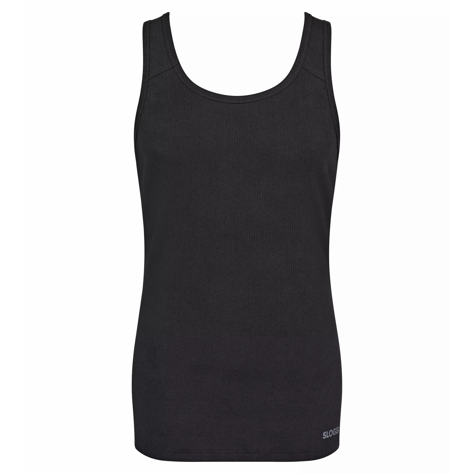 7613139229162 - sloggi - Herren Unterhemd Top - Black XL - sloggi Men Free Evolve - Unterwäsche für Männer