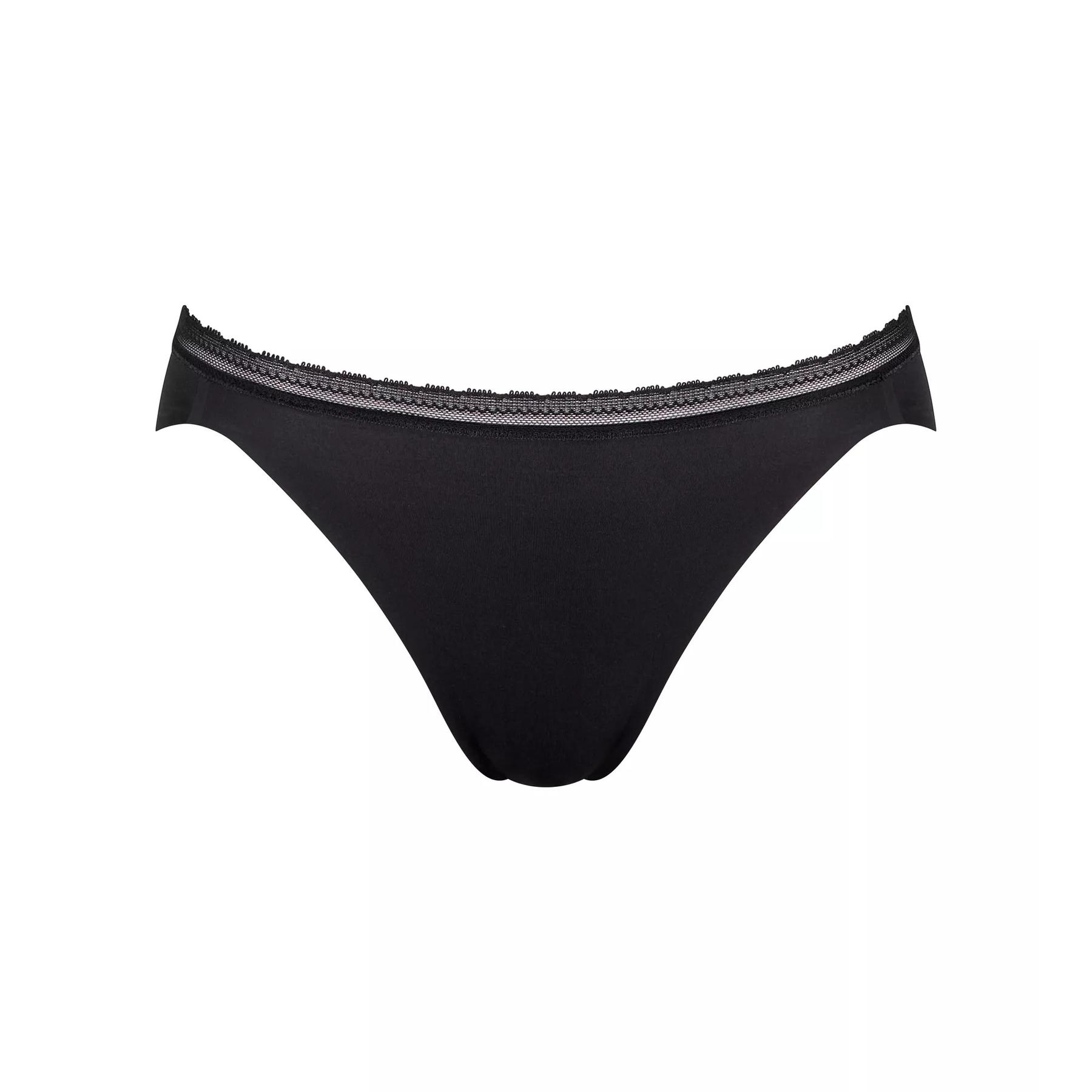 7613141432185 - sloggi - Slip mit hohem Beinausschnitt - Black 00XL - sloggi Body Adapt Twist - Unterwäsche für Frauen