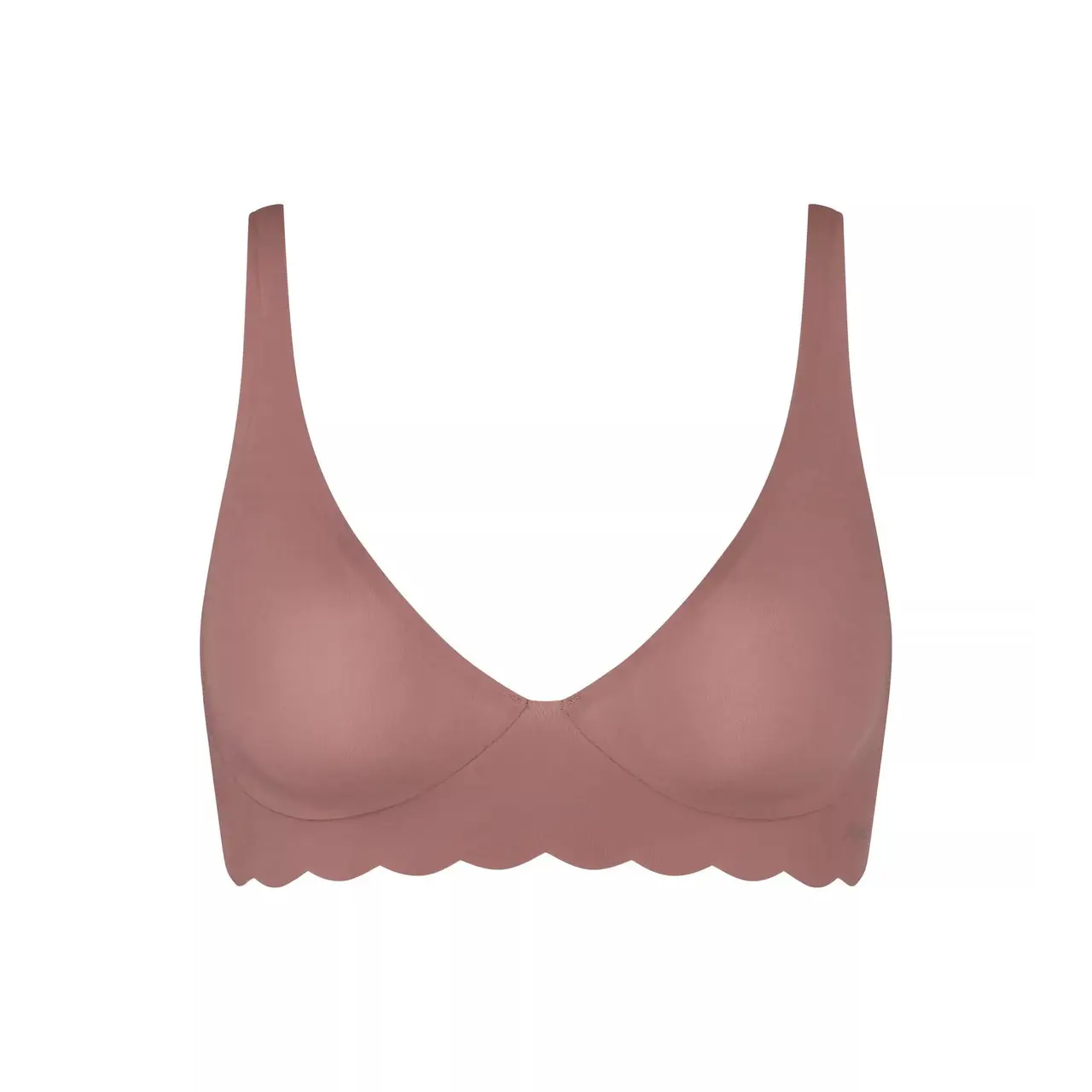 7613142236638 - sloggi - BH ohne Bügel - Rose Brown M - sloggi Zero Microfibre - Unterwäsche für Frauen