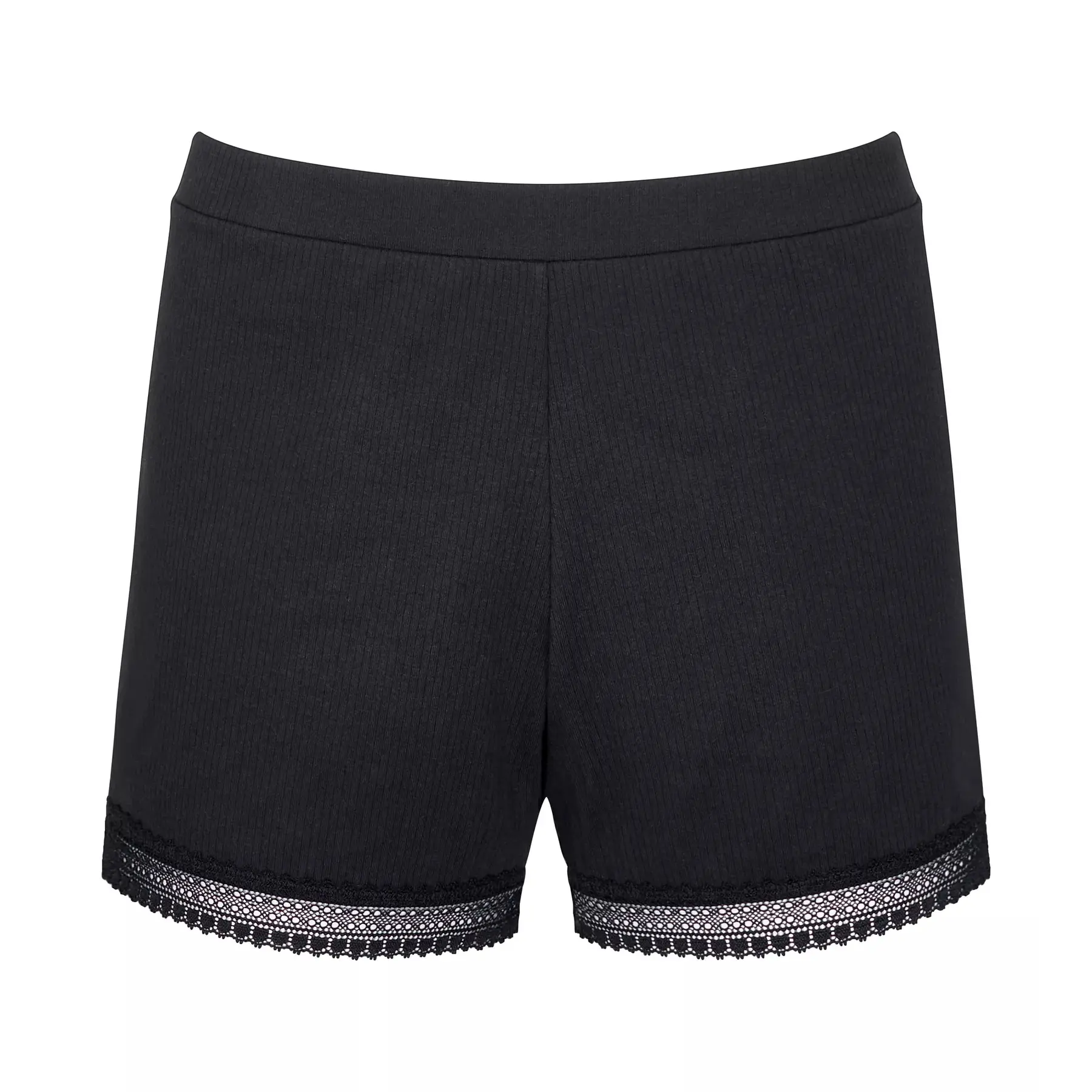 7613142361736 - sloggi - Shorts - Black L - sloggi Go Ribbed - Unterwäsche für Frauen