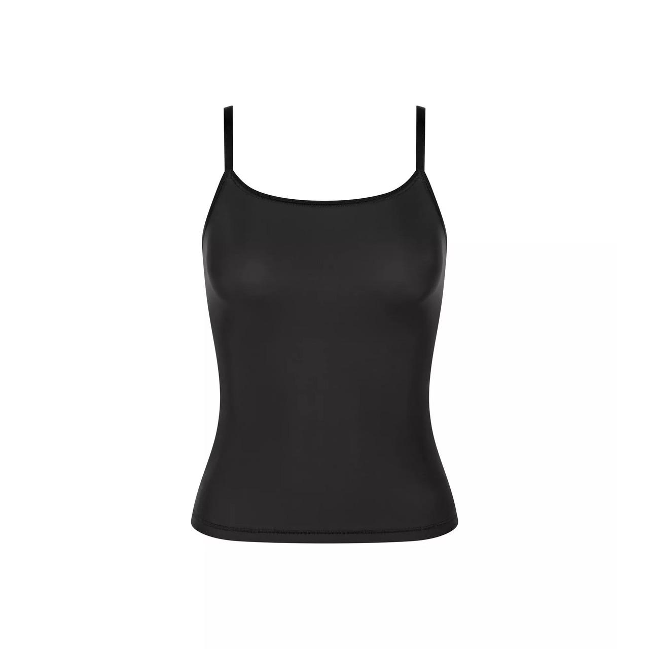 7610875897754 - sloggi - Unterhemd mit Spaghettiträgern - Black 000S - sloggi Soft Adapt - Unterwäsche für Frauen