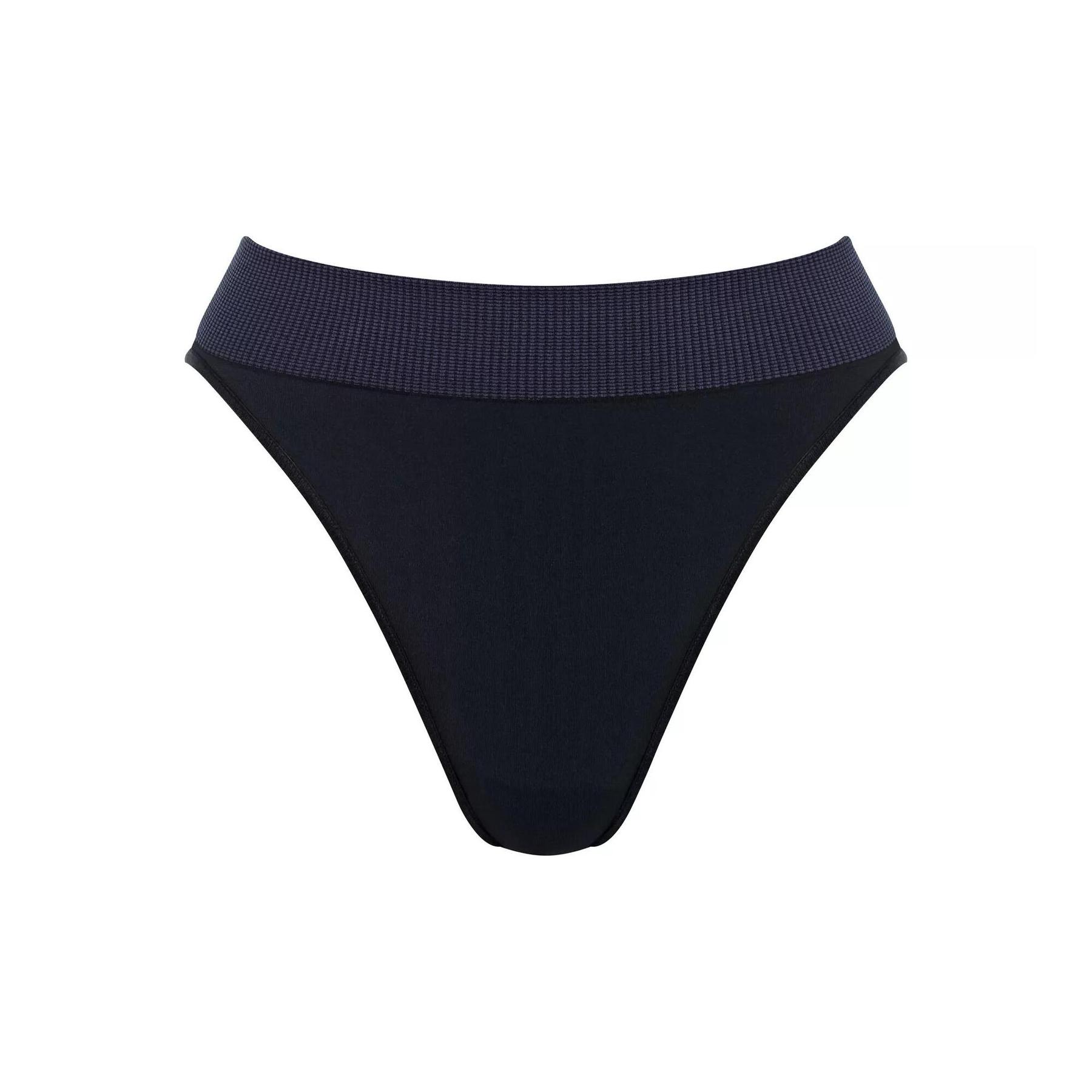 7610875748698 - sloggi - Slip mit hohem Beinausschnitt - Black 00XS - sloggi Ever Infused Aloe - Unterwäsche für Frauen