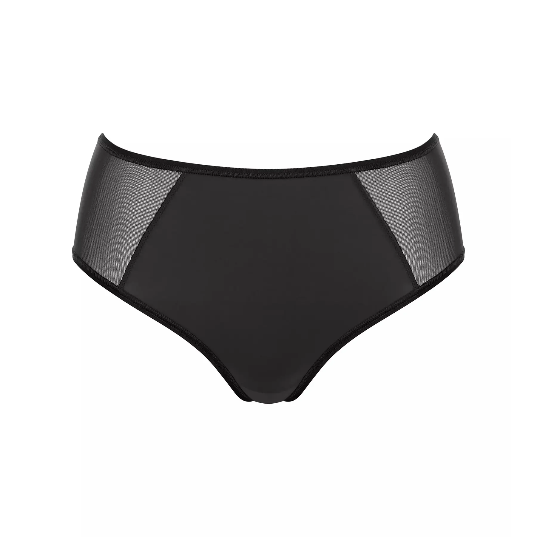 7610875898218 - sloggi - Hochgeschnittener Miederslip - Black 000M - sloggi Soft Adapt - Unterwäsche für Frauen