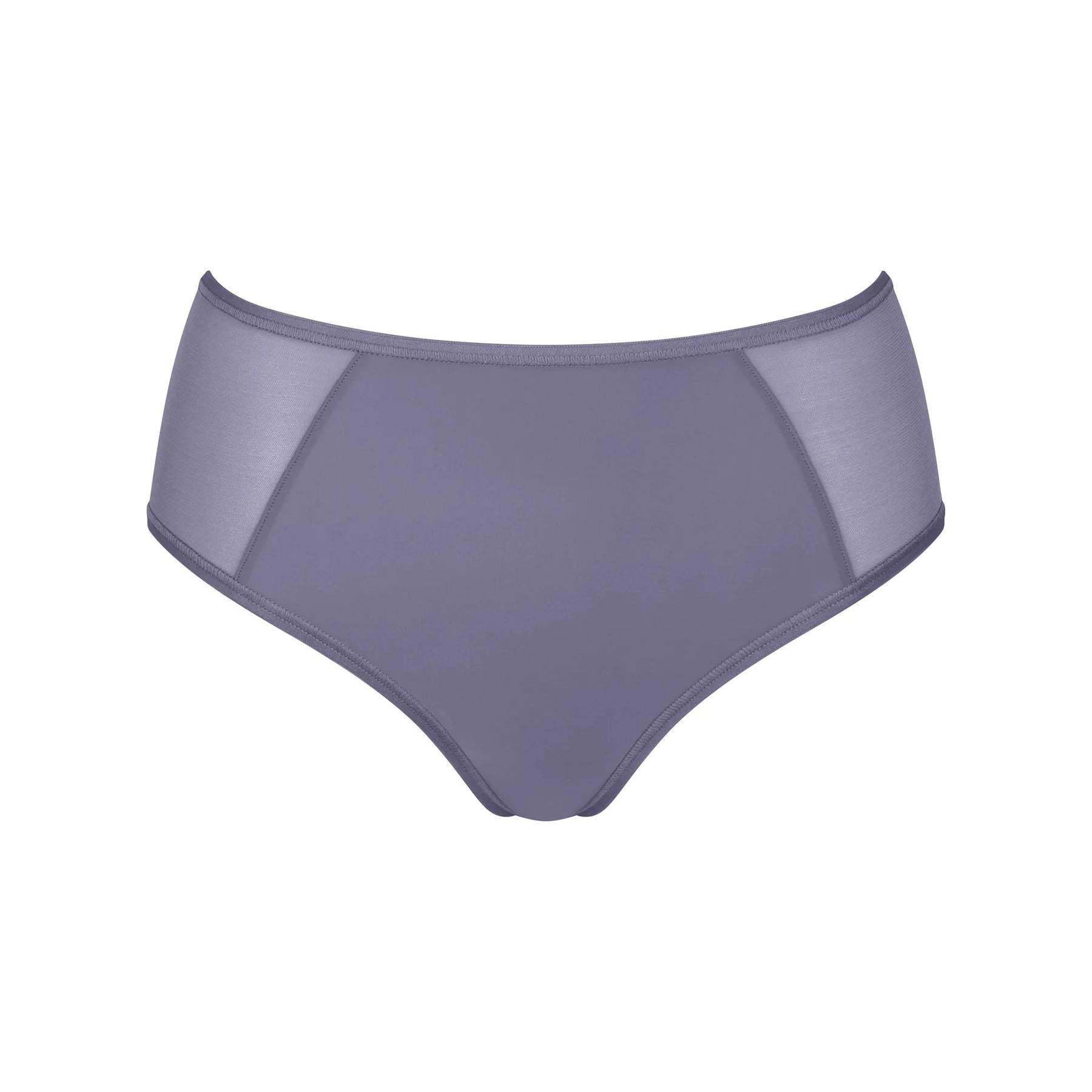 7613109218189 - sloggi - Hochgeschnittener Miederslip - Blue 00XS - sloggi Soft Adapt - Unterwäsche für Frauen