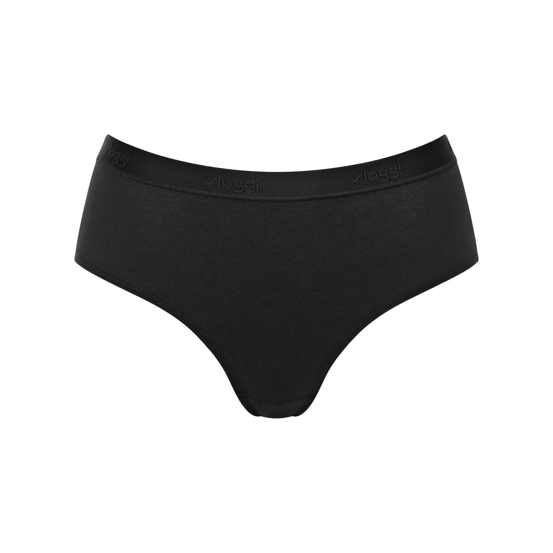 7611358880003 - sloggi - Midi - Black 00XS - sloggi Go Casual - Unterwäsche für Frauen