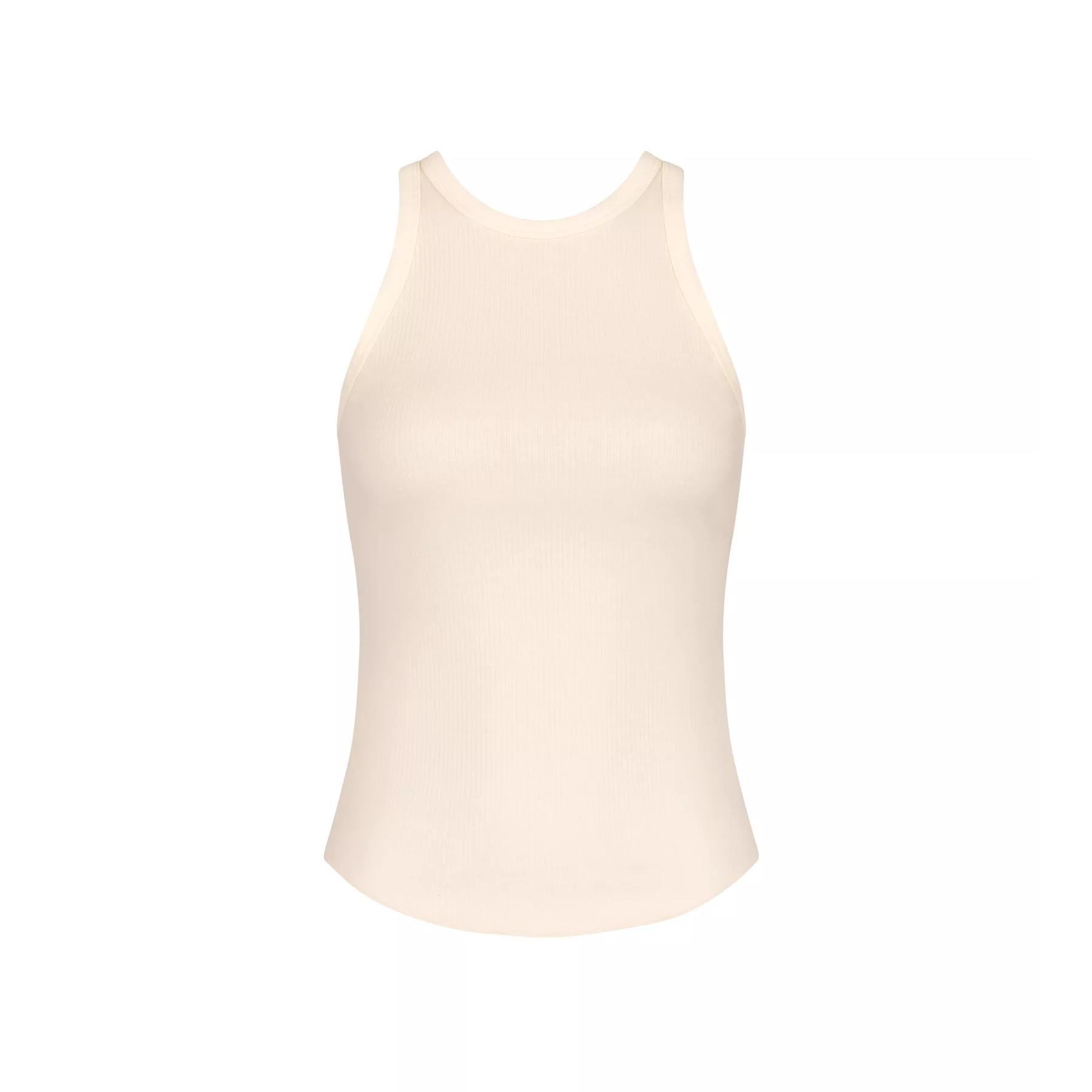 7611358961887 - sloggi - Unterhemd Top - Jaune XS - sloggi Go Ribbed - Unterwäsche für Frauen