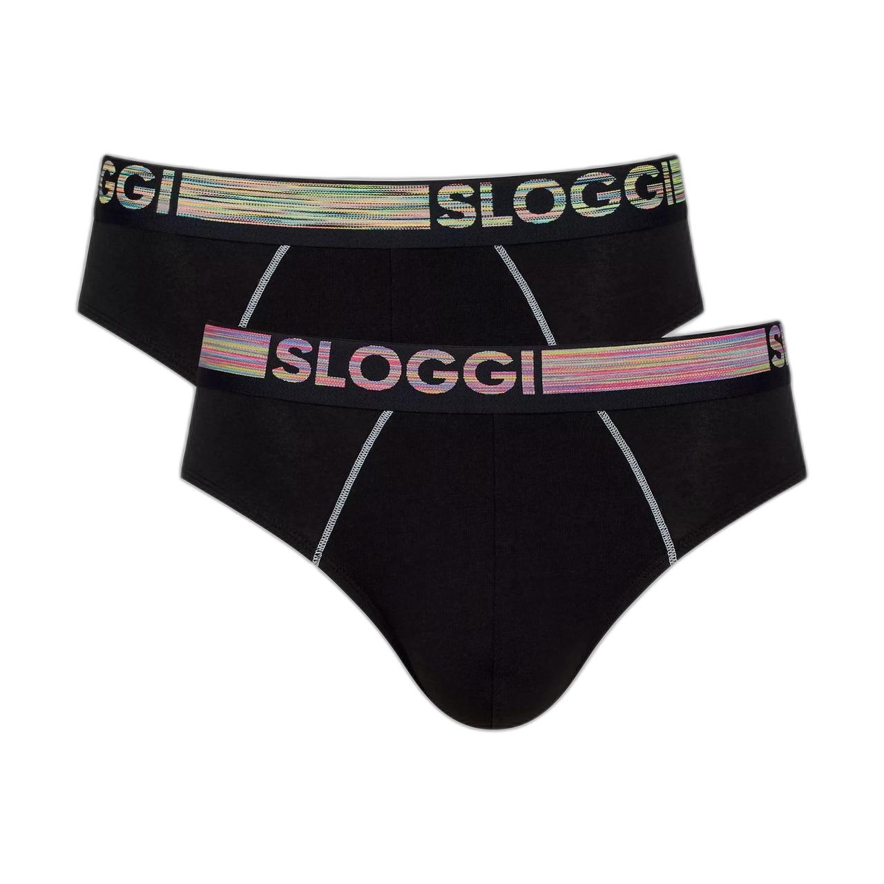 7613108651338 - sloggi - Herren Midi - Black 000S - sloggi Men Go Abc Natural - Unterwäsche für Männer