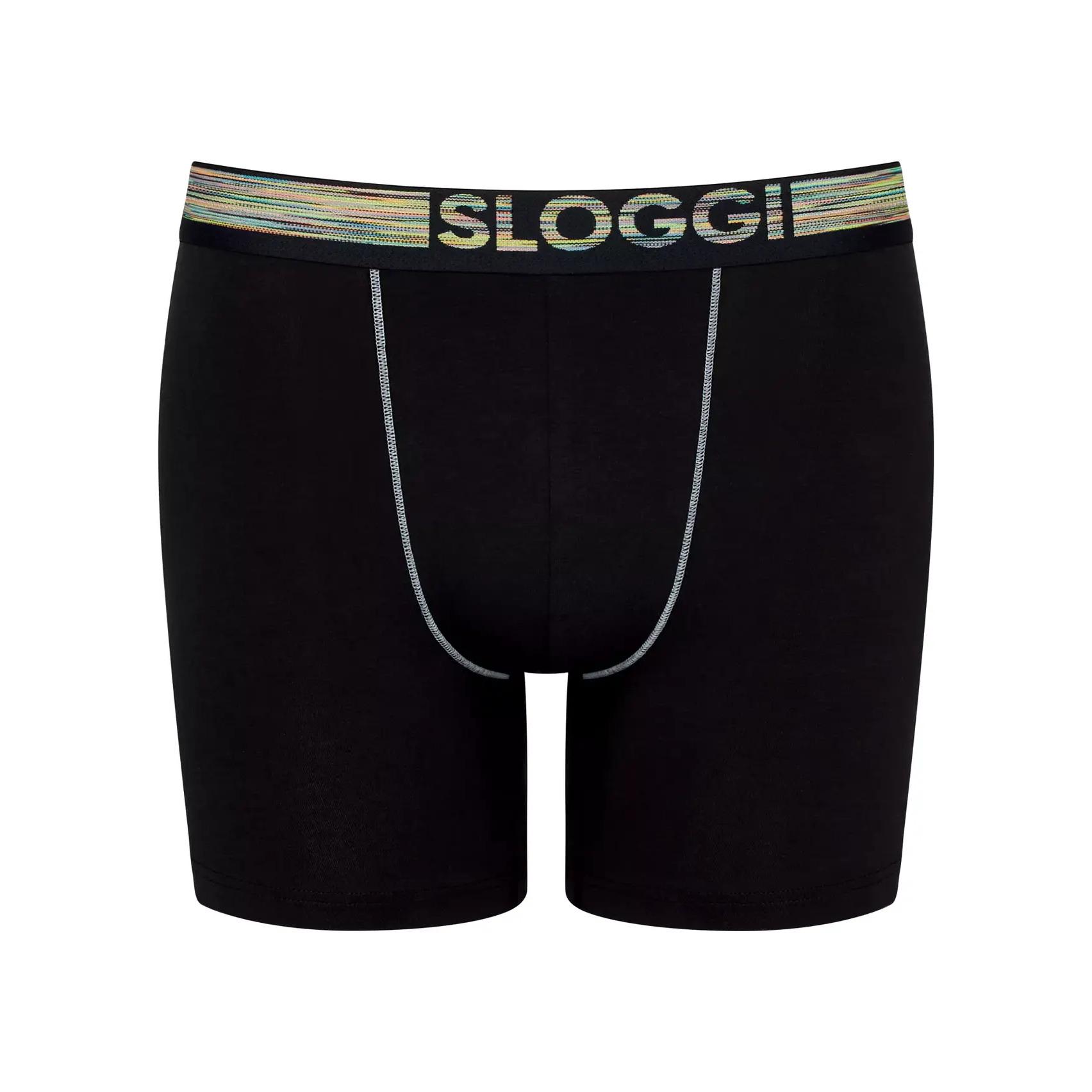 7613108651536 - sloggi - Herren Short - Black 000S - sloggi Men Go Abc Natural - Unterwäsche für Männer