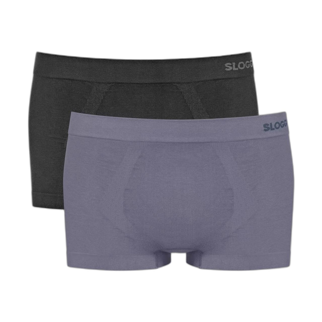 7613109264001 - sloggi - Herren Hipster - Slate Gray 000S - sloggi Men Go Smooth - Unterwäsche für Männer