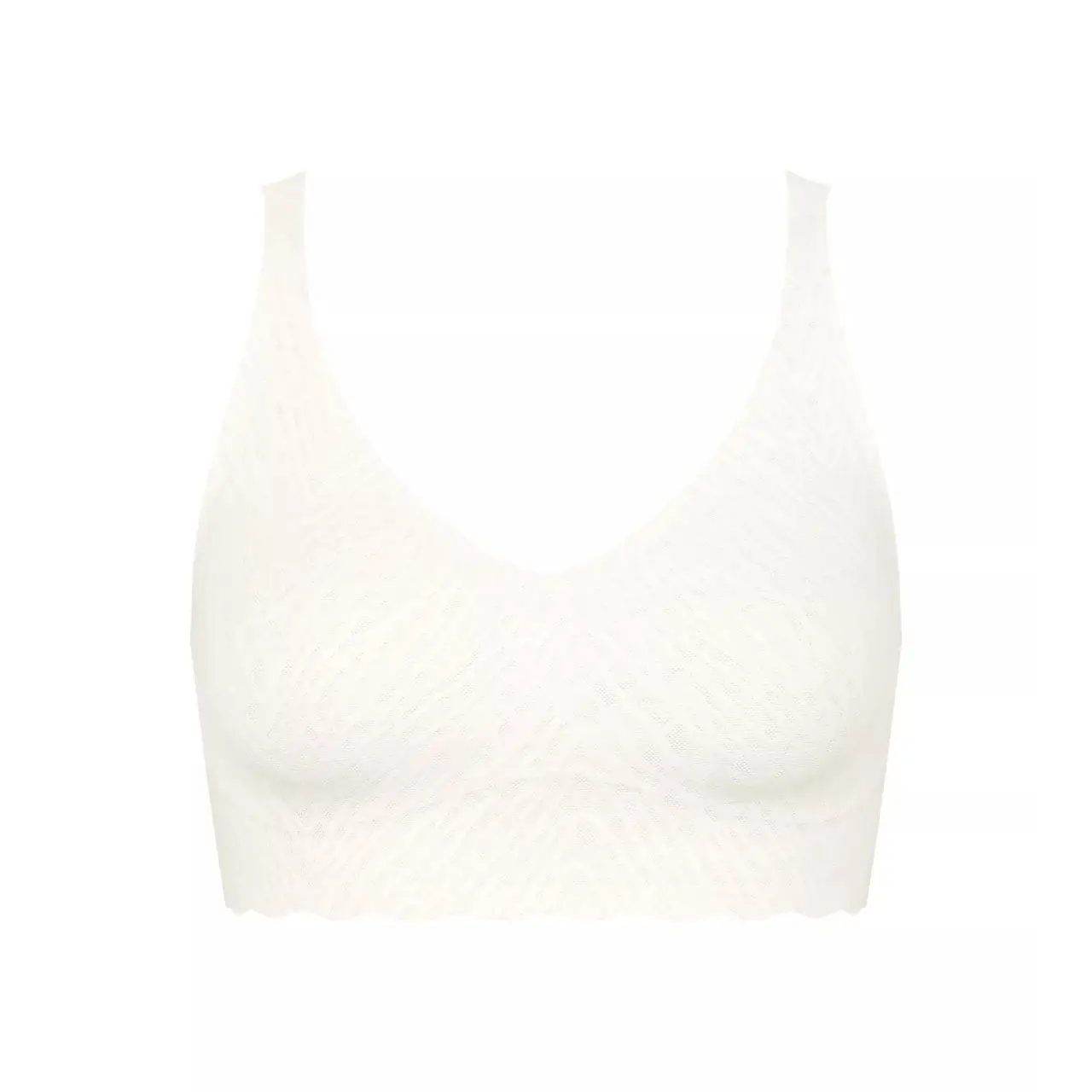 7613109213634 - sloggi - Bralette - White 00XS - sloggi Zero Feel Bliss - Unterwäsche für Frauen