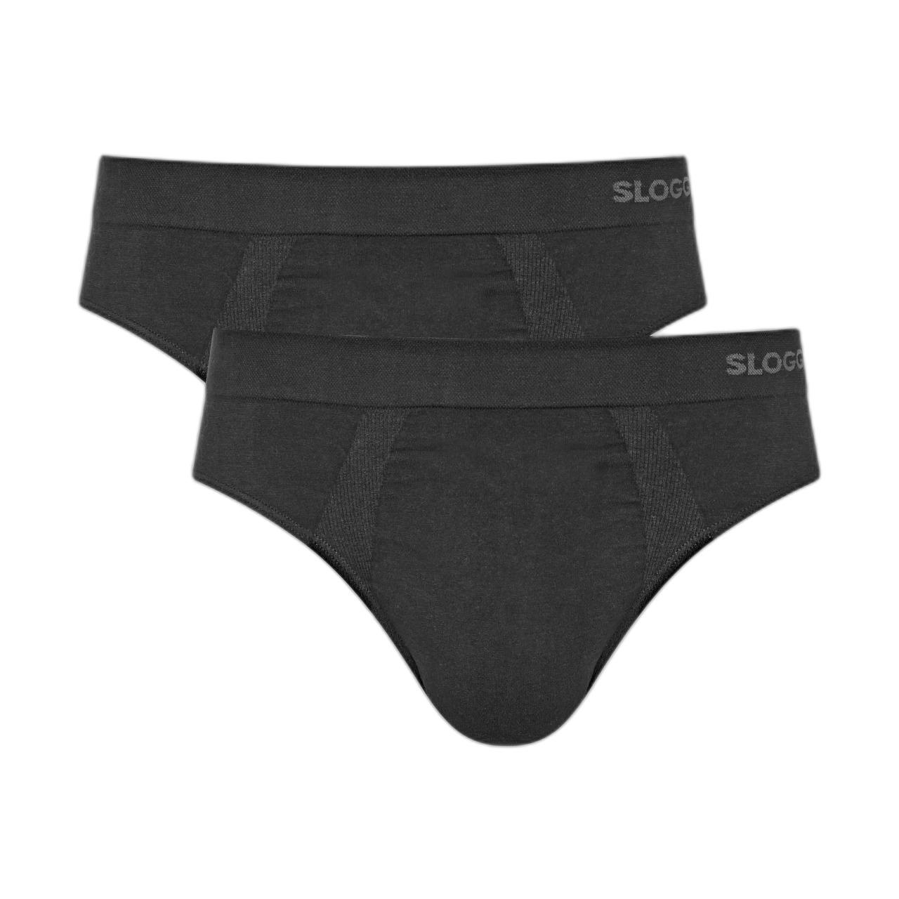 7613109265091 - sloggi - Herren Midi - Black 000S - sloggi Men Go Smooth - Unterwäsche für Männer