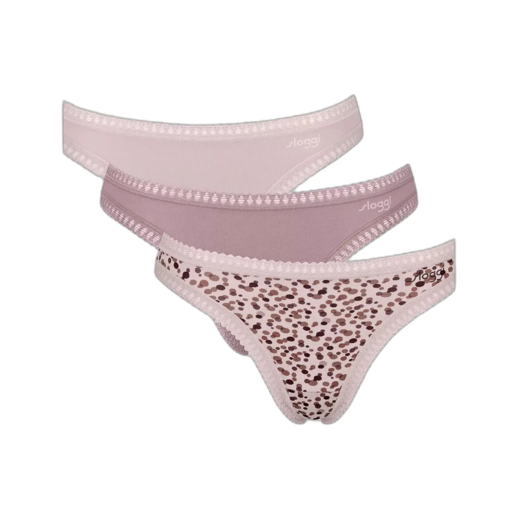 7613109293124 - sloggi - String - Multicolor 00XL - sloggi Go Crush - Unterwäsche für Frauen