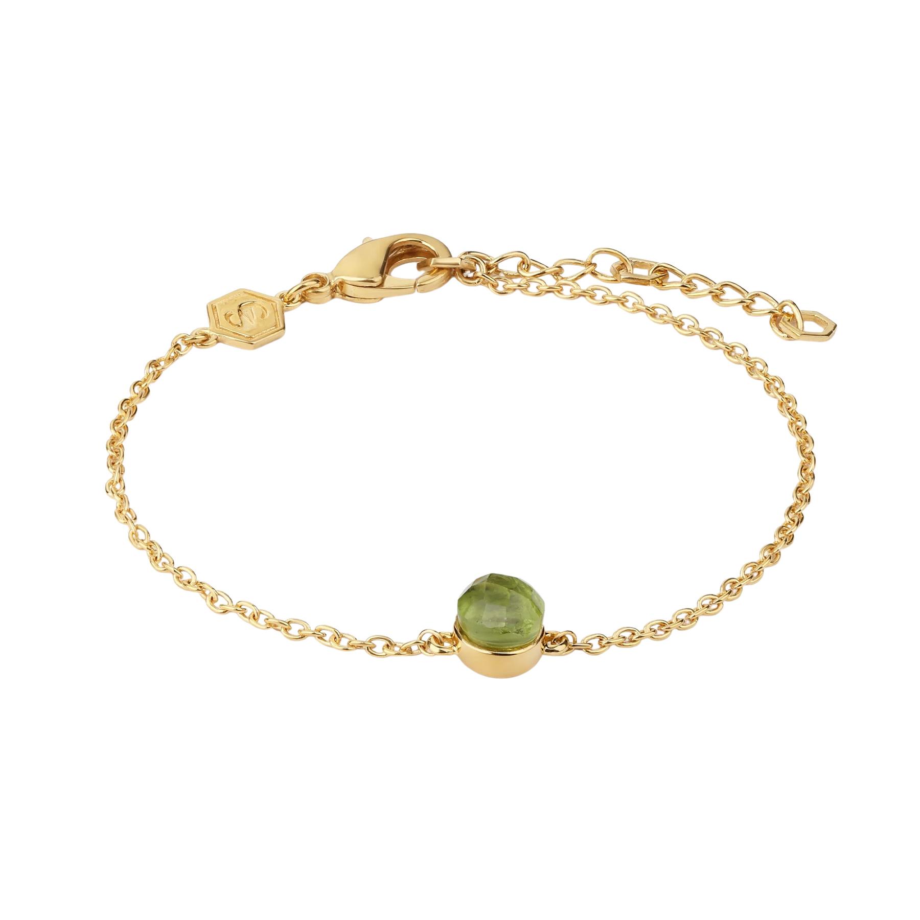 3760341195243 - Peridotarmband für Frauen Aurora