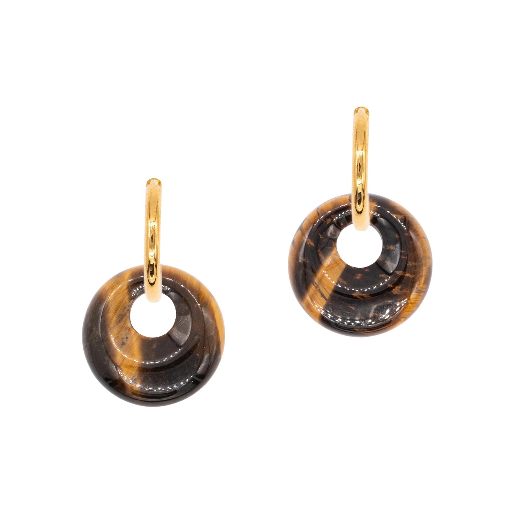 3760341193119 - Ohrringe aus Tigerauge für Frauen Blima