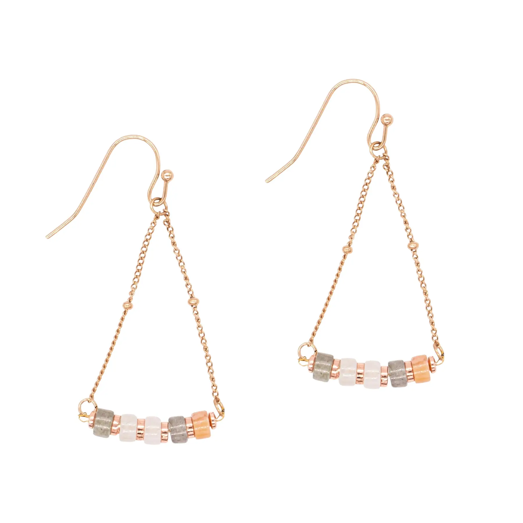 3760341191016 - Ohrringe mit Mondsteinen für Frauen Piana