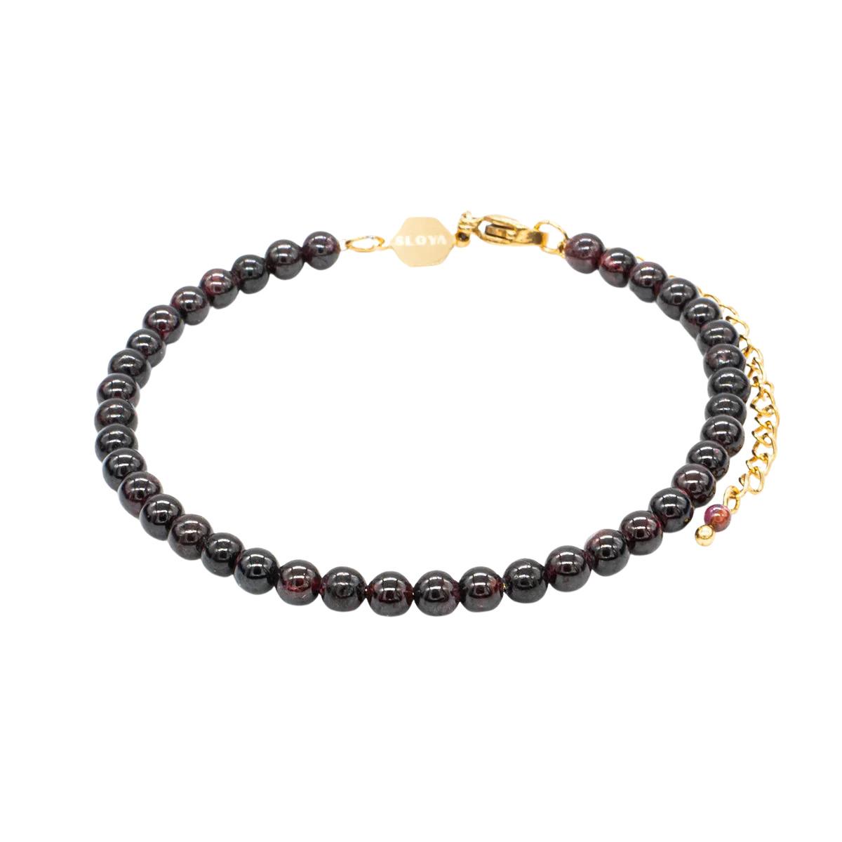 3760341191535 - Granat-Armband für Frauen Serena