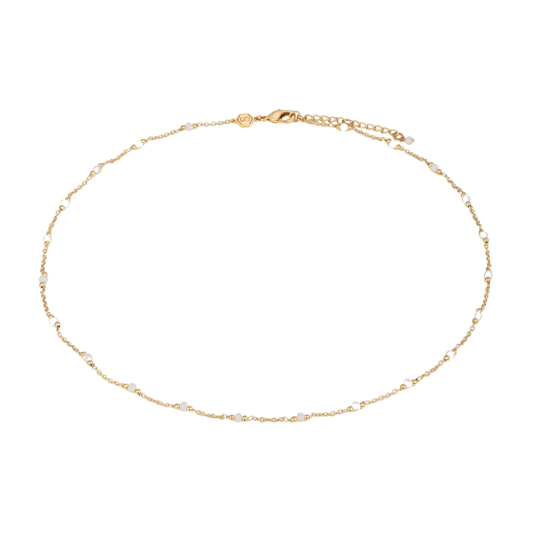 3760341194703 - Mondstein-Halskette für Damen Elyssa 3760341194703 - Mondstein-Halskette für Damen Elyssa