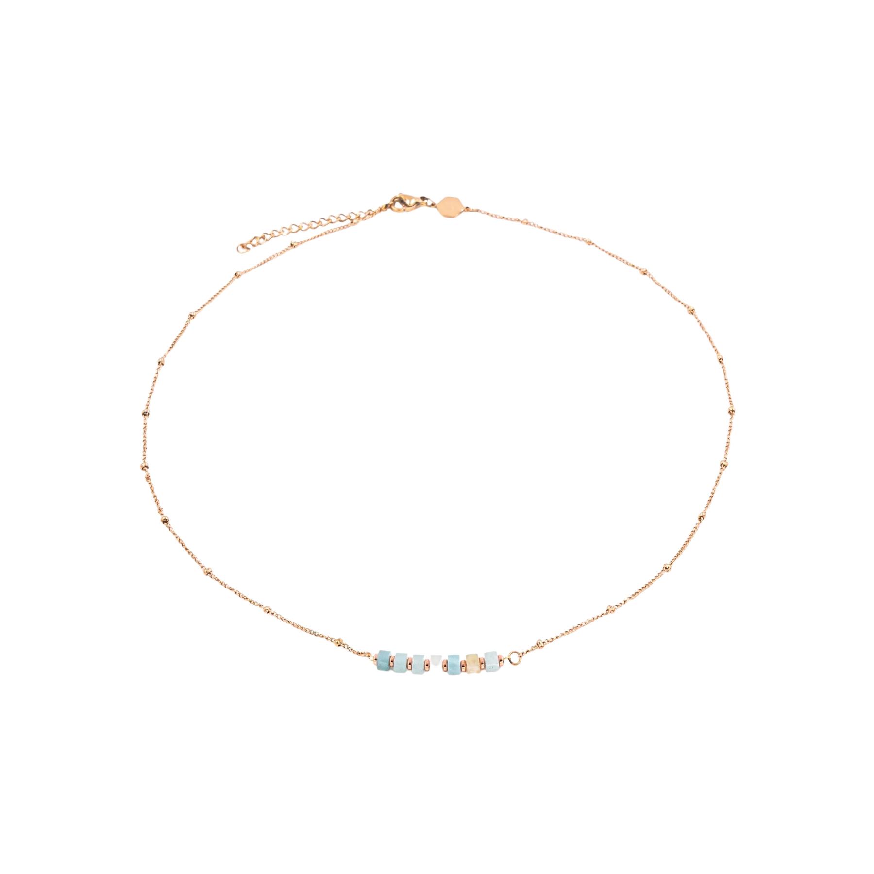3760341190729 - Amazonit-Halskette für Frauen Piana