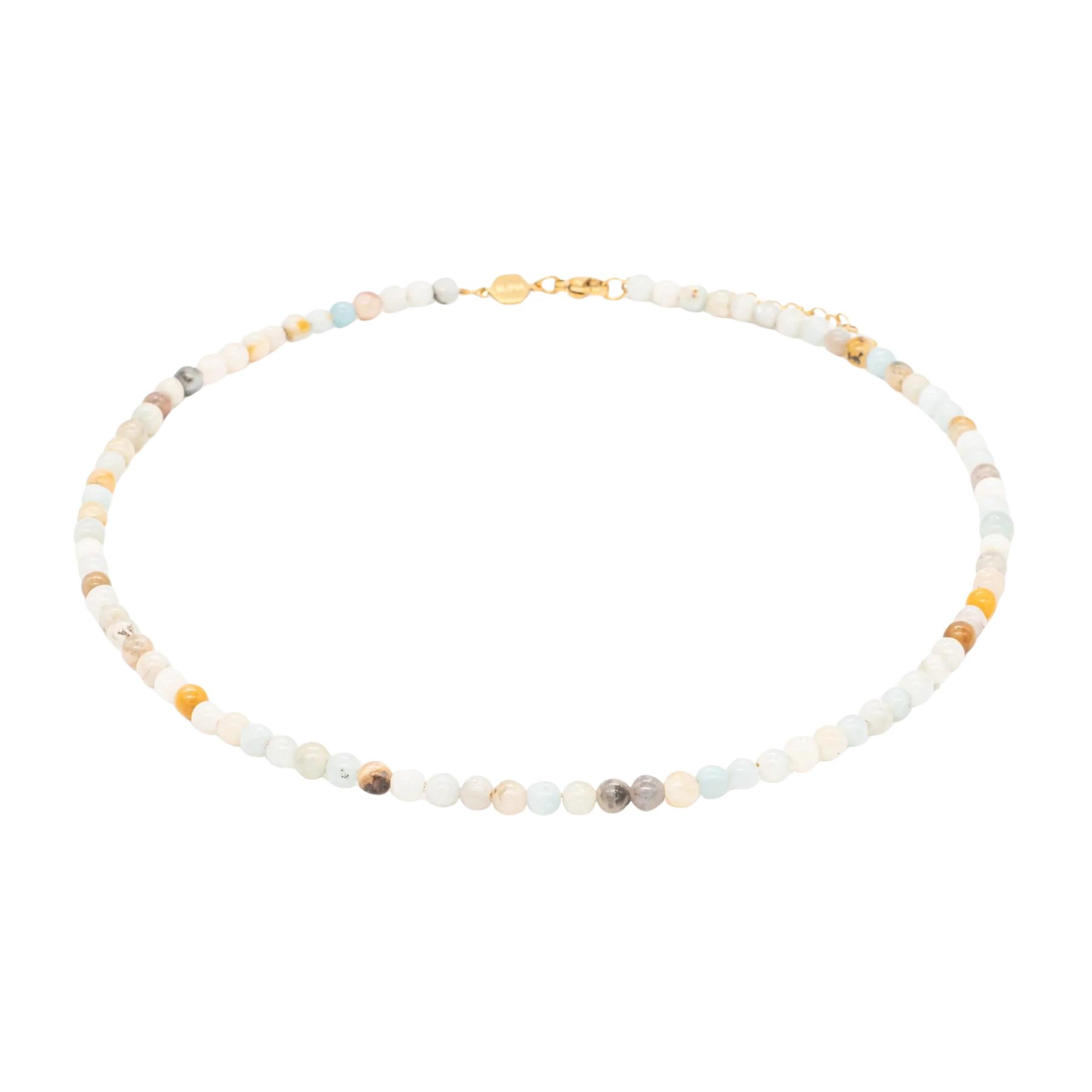 3760341192297 - Amazonit-Halskette für Frauen Serena