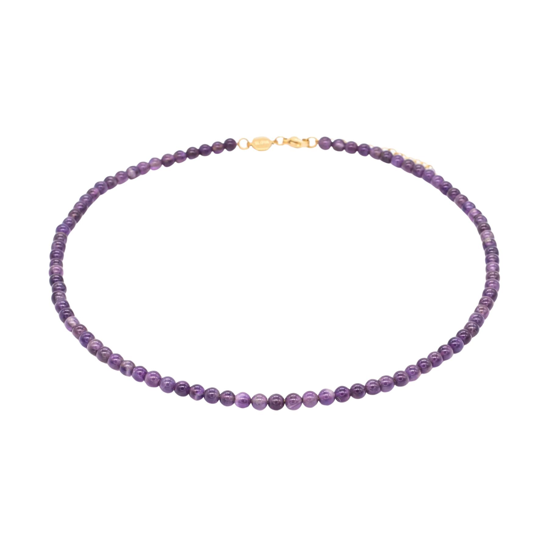 3760341192358 - Amethyst-Halskette für Frauen Serena