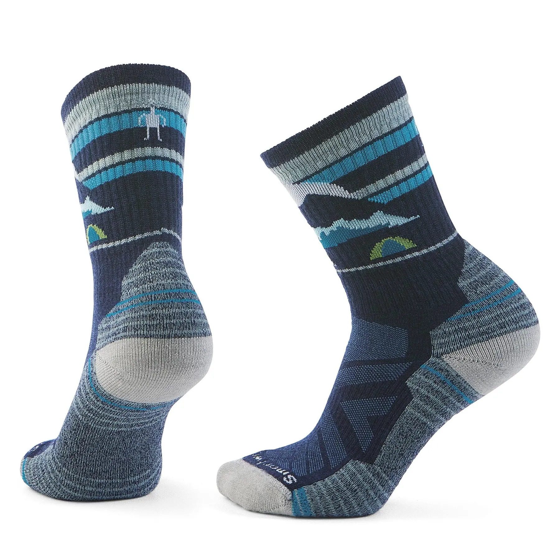 Socken für Damen Smartwool Light Cushion Mountain Moon Crew
