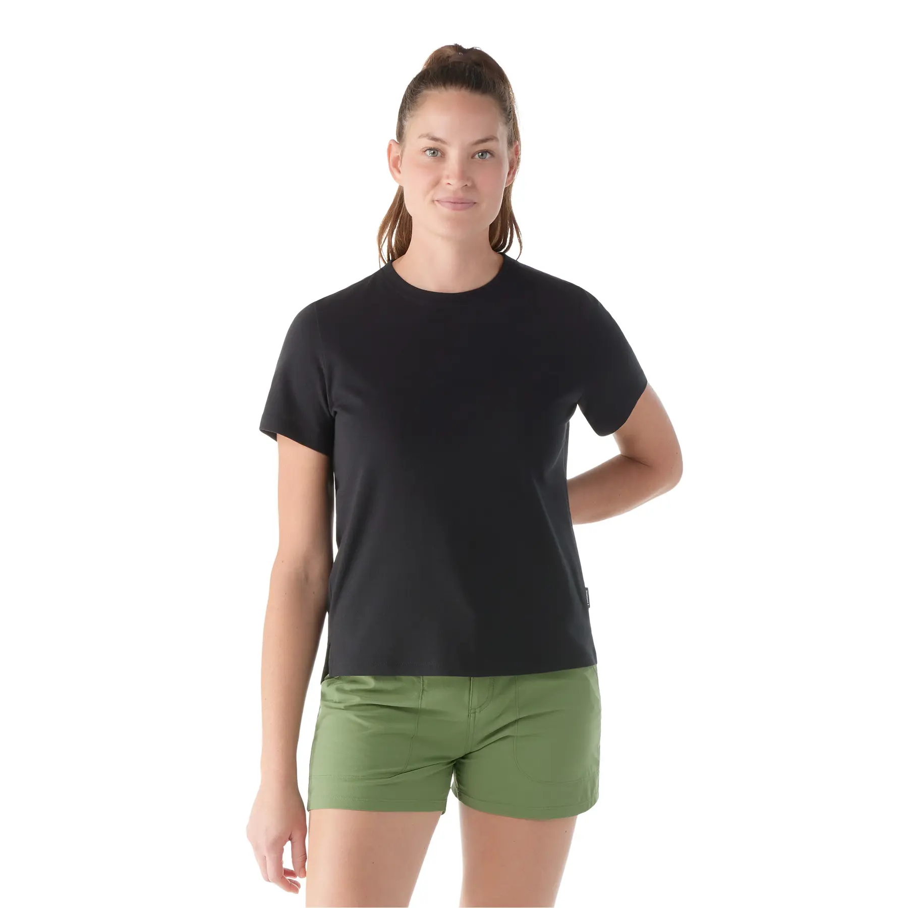 Damen T-Shirt Smartwool Perfect Crew