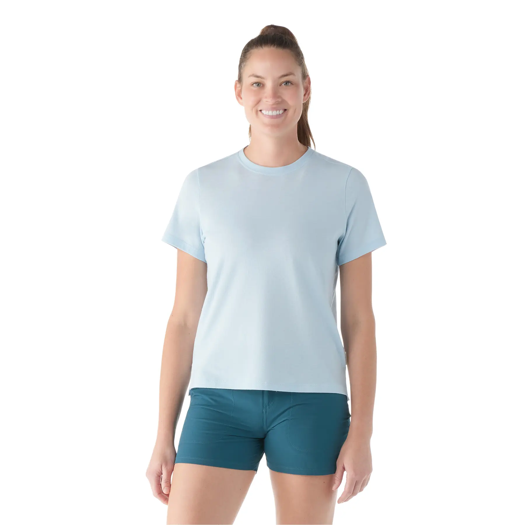 Damen T-Shirt Smartwool Perfect Crew