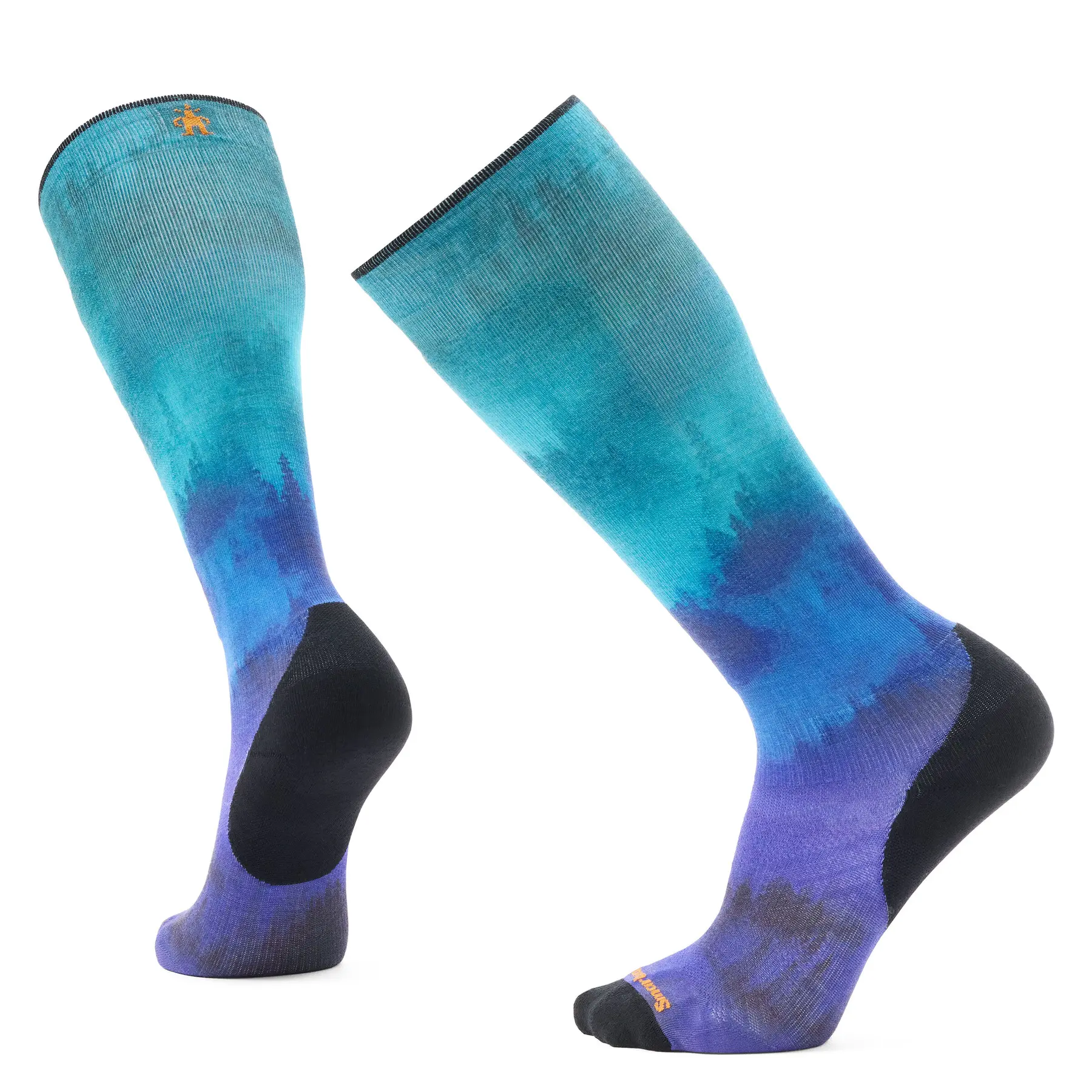 Ski Socken Smartwool Targeted Cushion Compression Print OTC