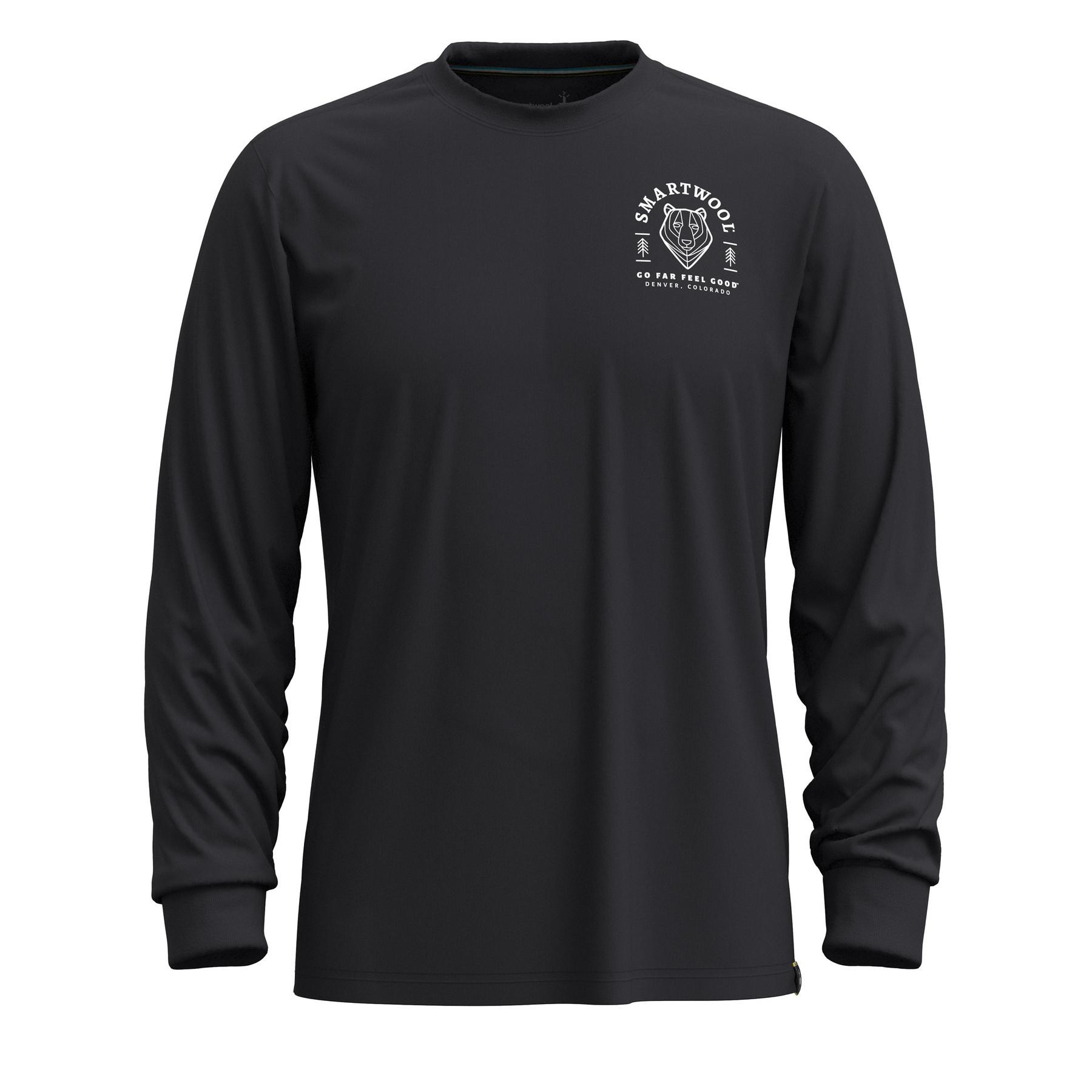 0197064563708 - Langarm-T-Shirt Smartwool Bear Stare Graphic