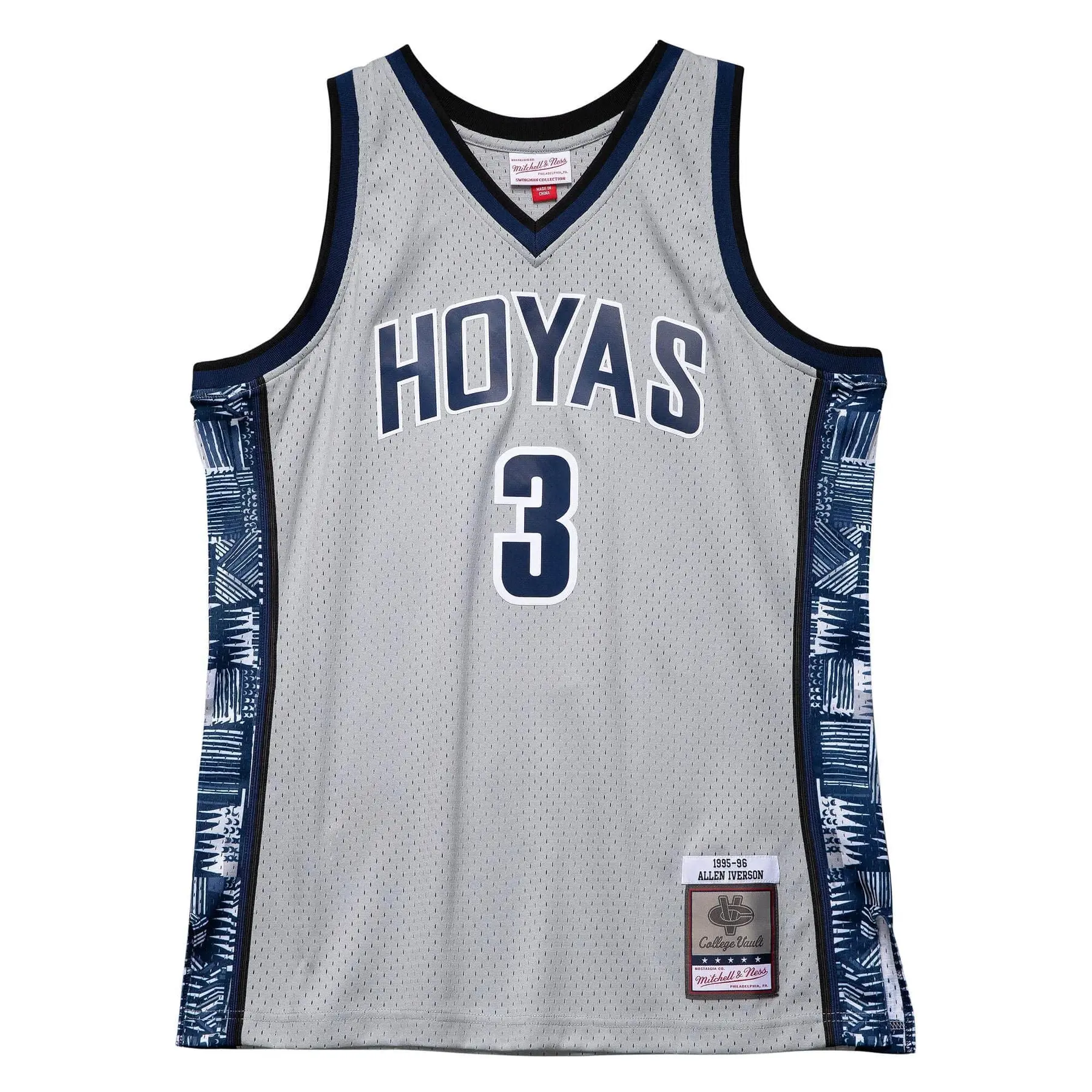 0195563254394 - Maillot Georgetown University Allen Iverson 1995-96