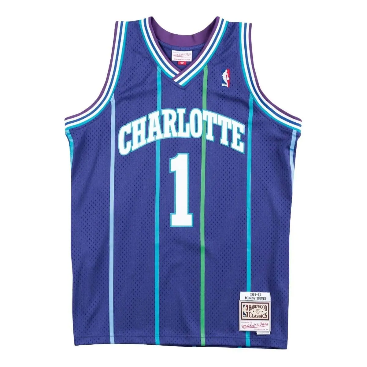 0697589020972 - NBA-Trikot Charlotte Hornets Muggsy Bogues 0697589020972 - NBA-Trikot Charlotte Hornets Muggsy Bogues