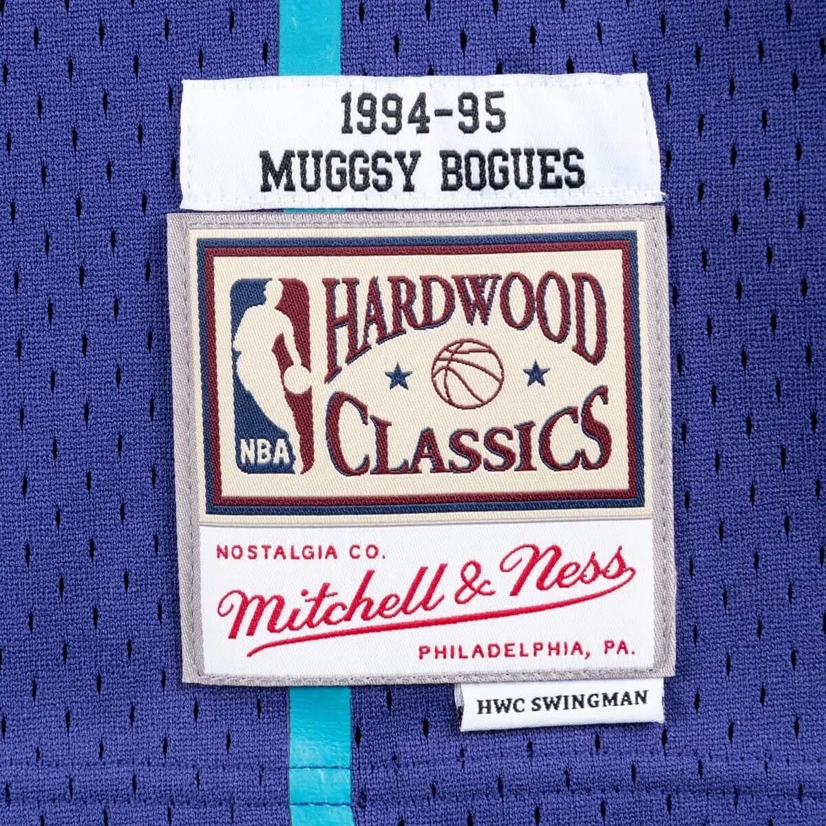 Maillot De Basket Charlotte Hornets Signé Par Muggsy Bogues - Certifié