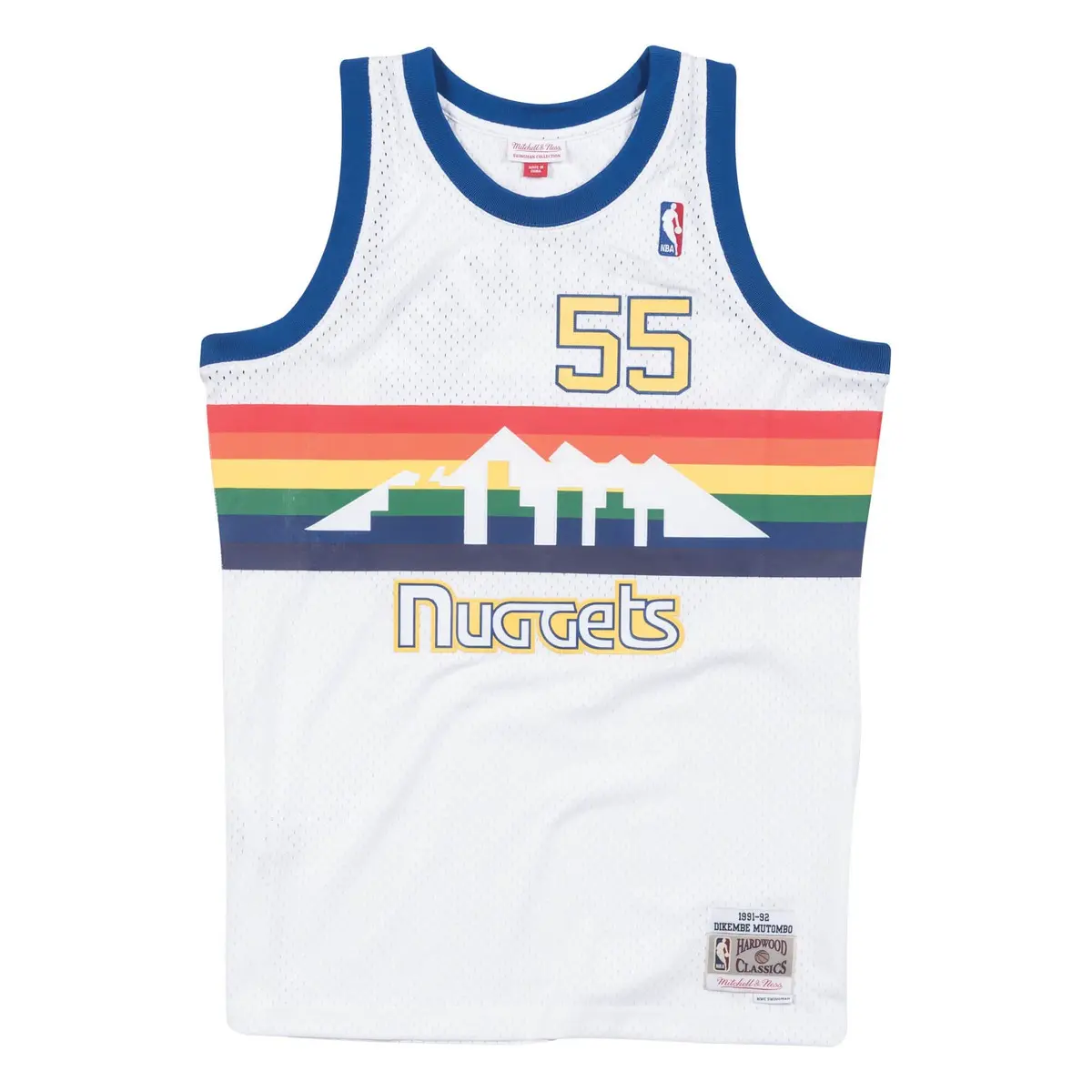 0697589214463 - Maillot NBA Denver Nuggets Dikembe Mutombo