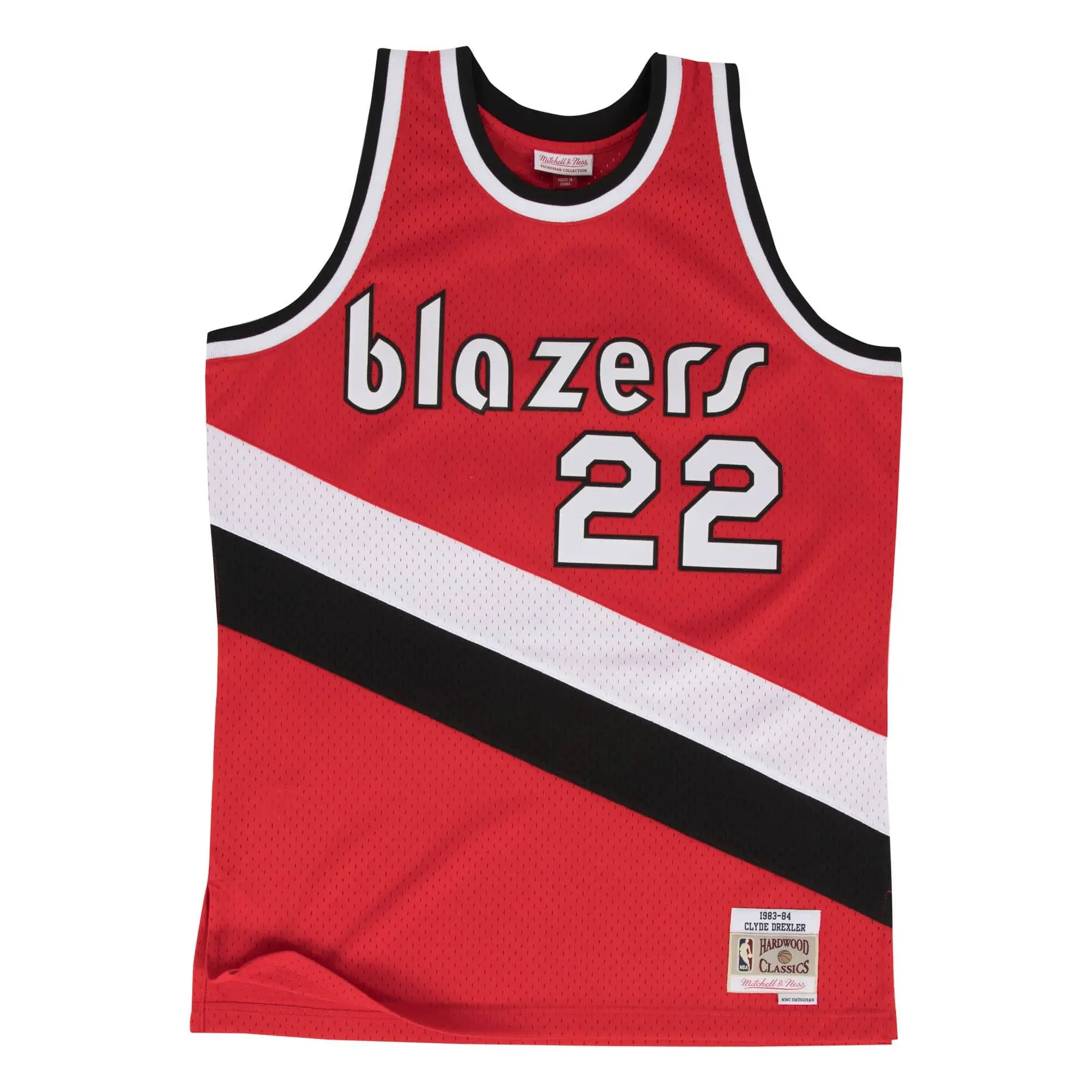 0697589215262 - Maillot NBA Portland Trailblazers Swingman Clyde Drexler