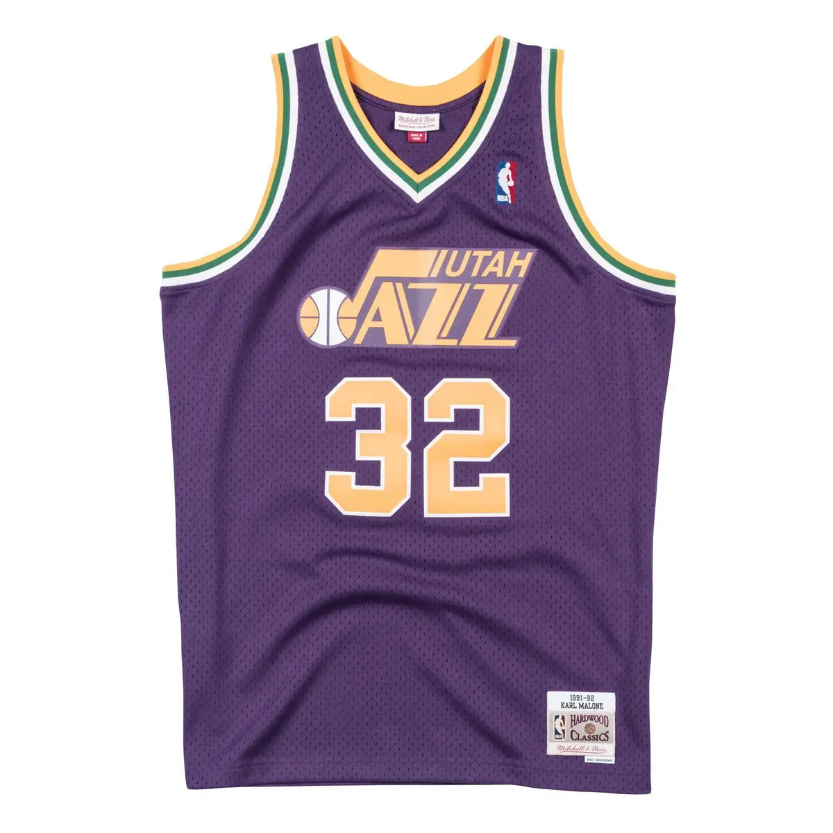 0191686858013 - NBA-Trikot Utah Jazz Karl Malone