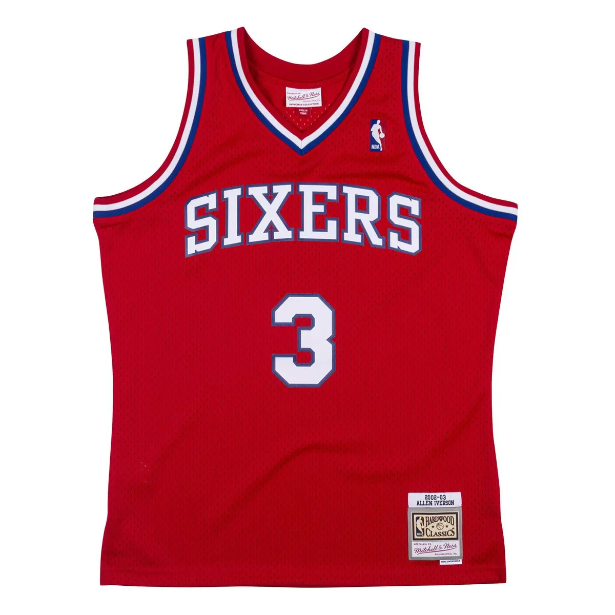 0697589915186 - Maillot NBA Philadelphia 76ers Allen Iverson