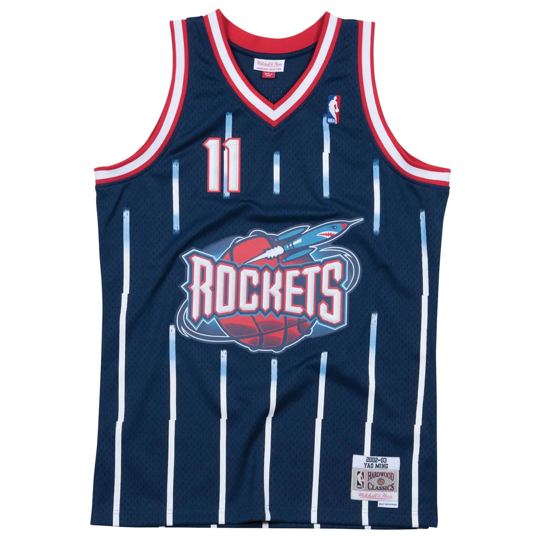 0697589026448 - Maillot NBA Houston Rockets Swingman Yao Ming