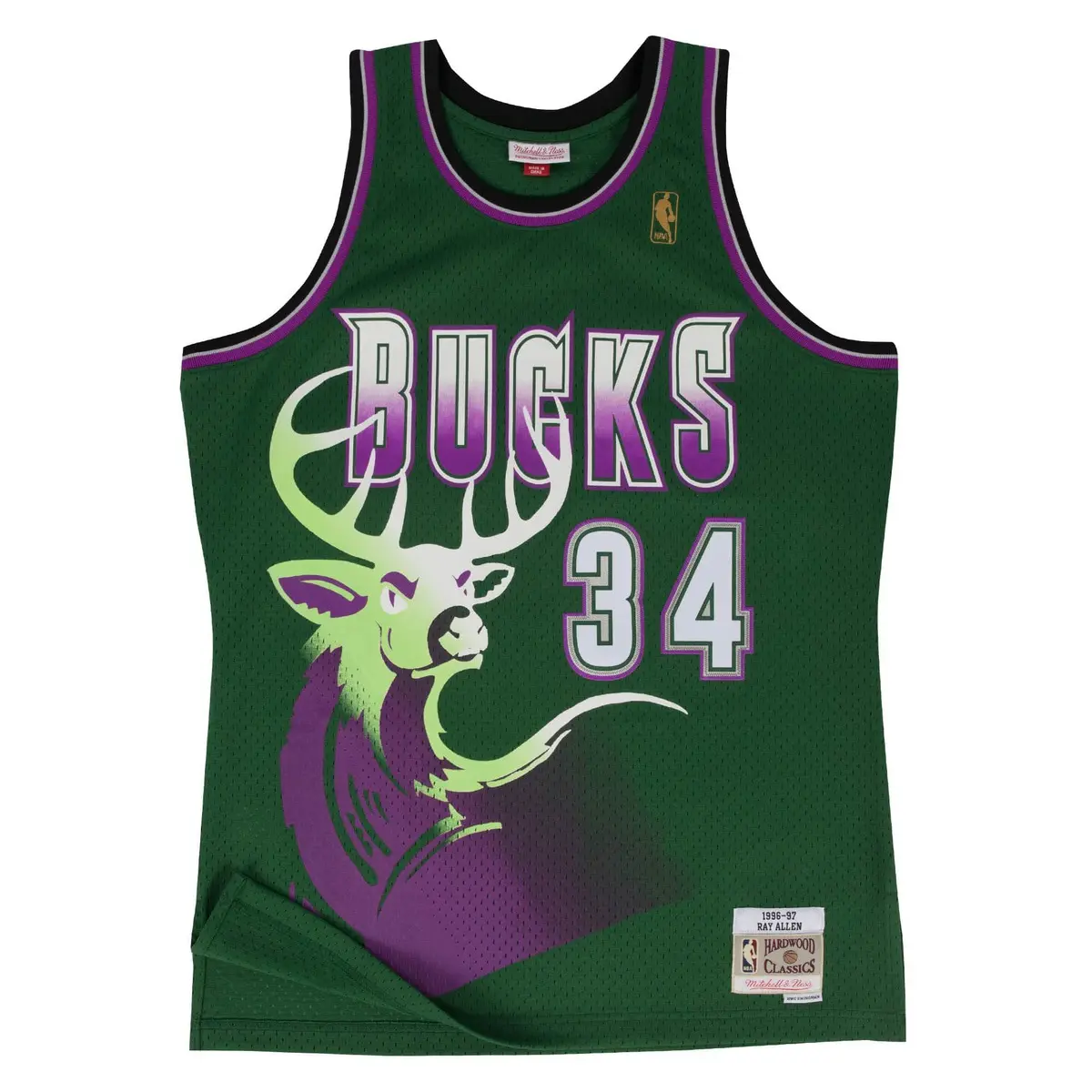 0697589026516 - Maillot NBA Milwaukee Bucks Ray Allen