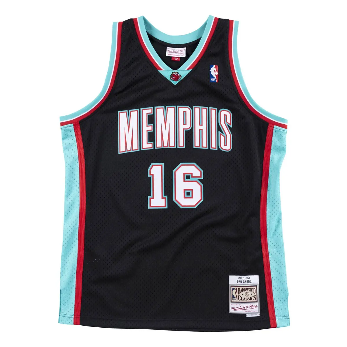 5056211491019 - Maillot NBA Memphis Grizzlies Pau Gasol