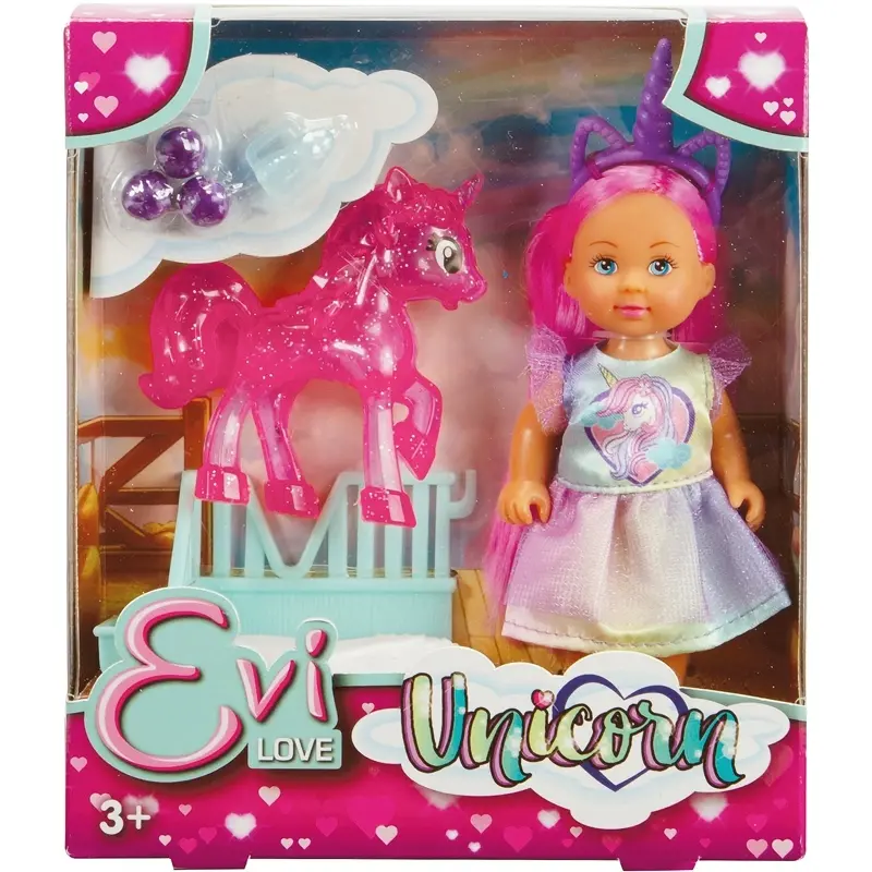 4006592095550 - Baby-Puppe Evi Love - Unicornio