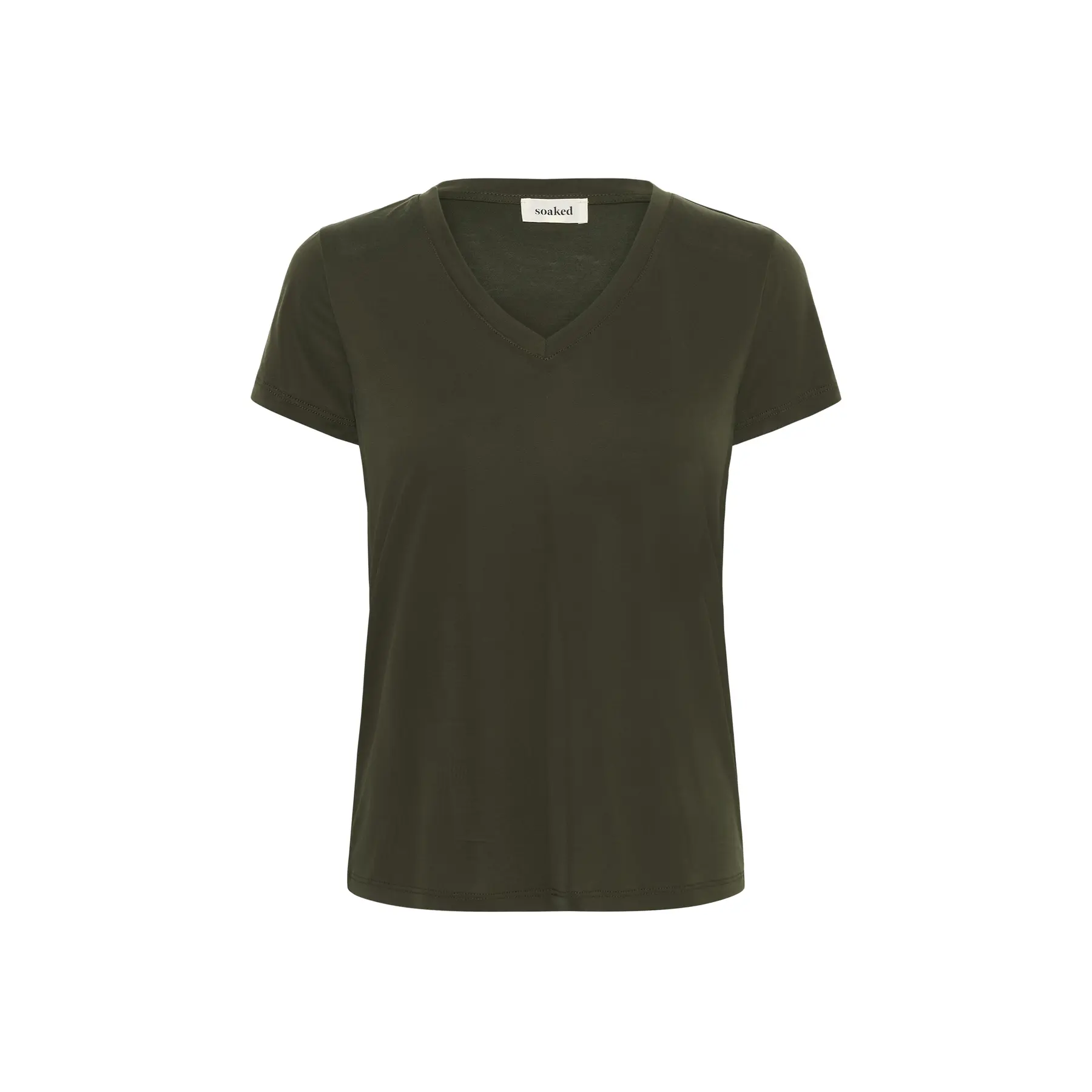 T-Shirt Soaked in Luxury SLColumbine V-neck