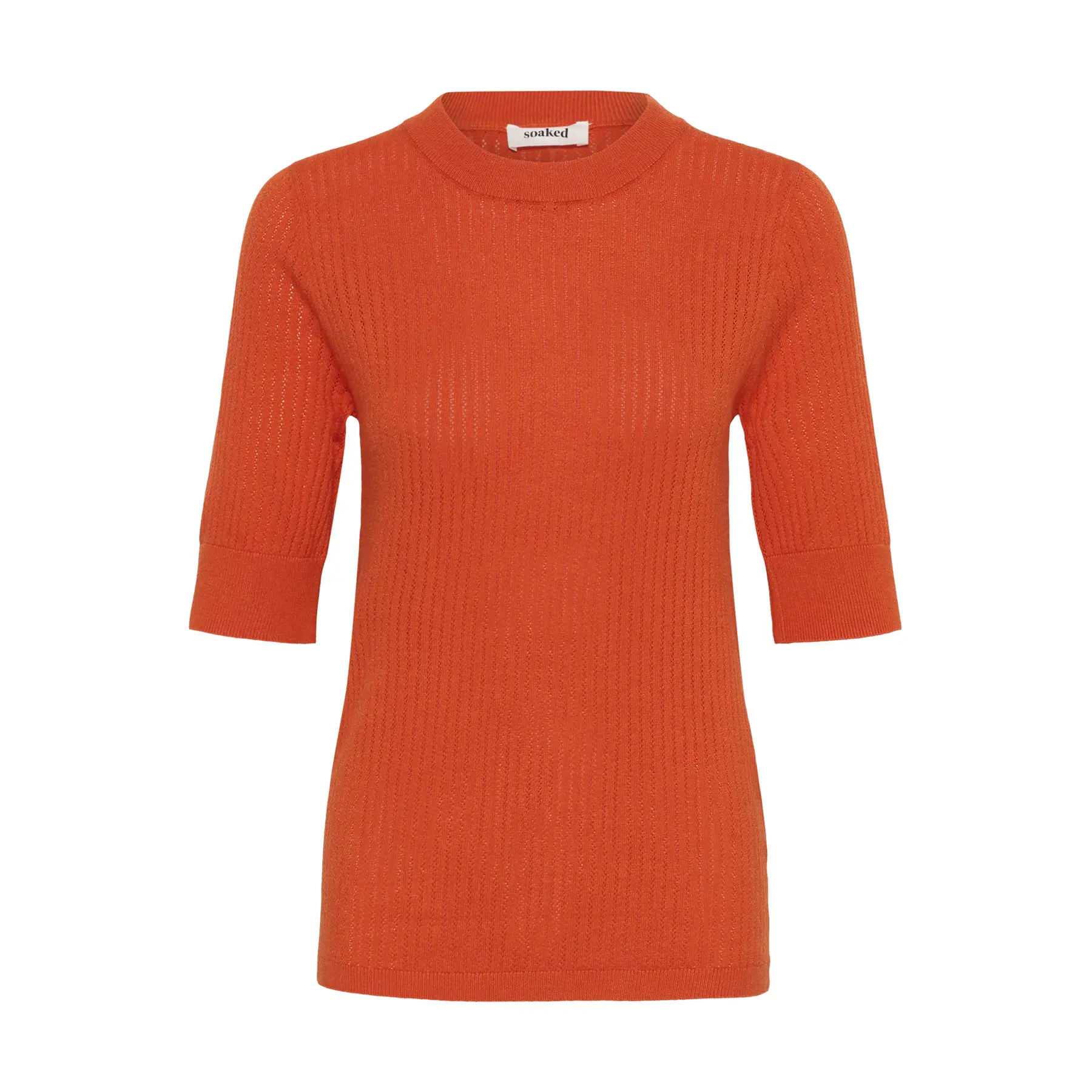 Soaked In Luxury Women's Orange Woman Sweater Slspina